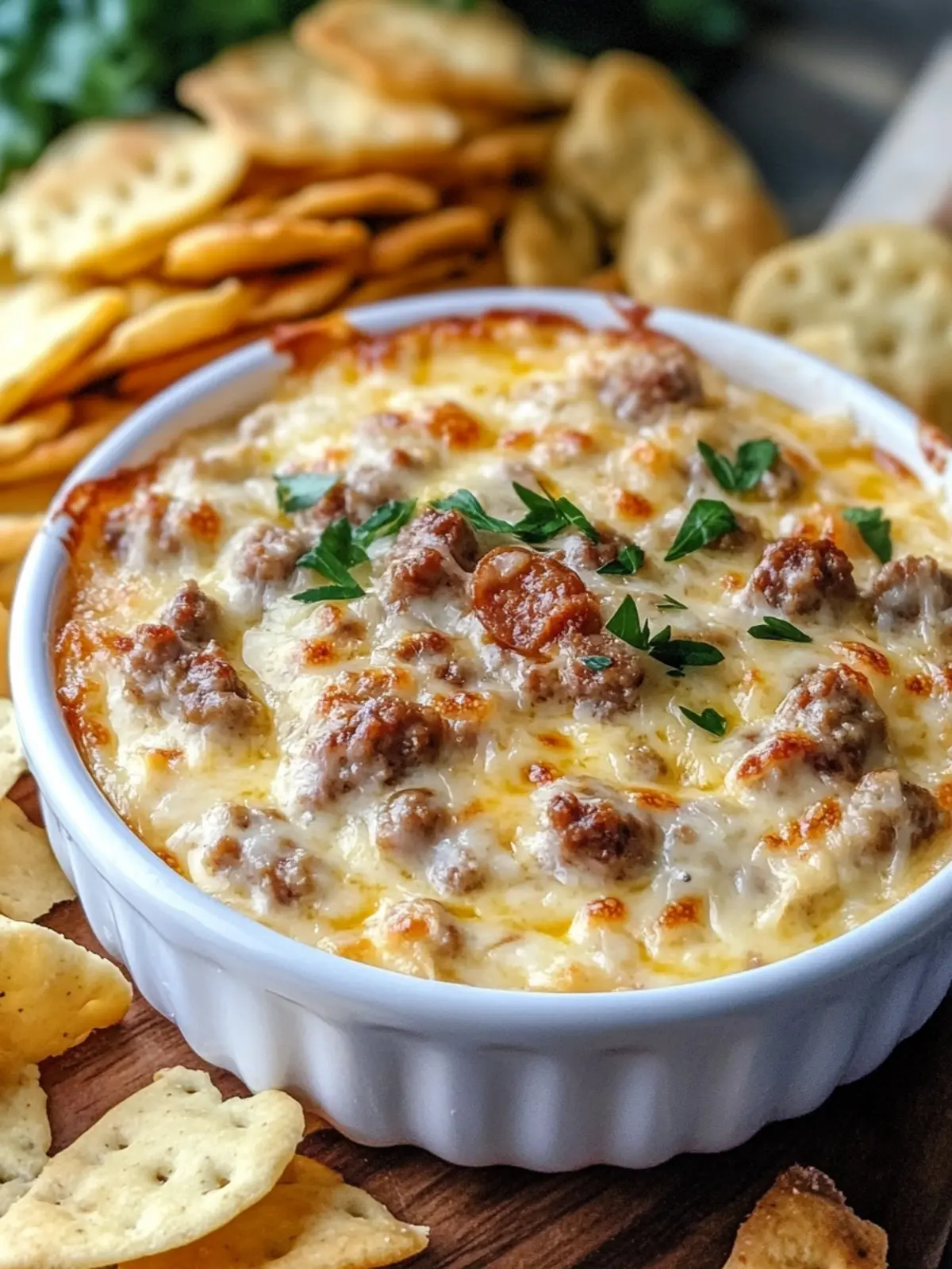 Sausage Cheese Dip: Easy 4-Ingredient Appetizer Bliss 2 Sausage Cheese Dip