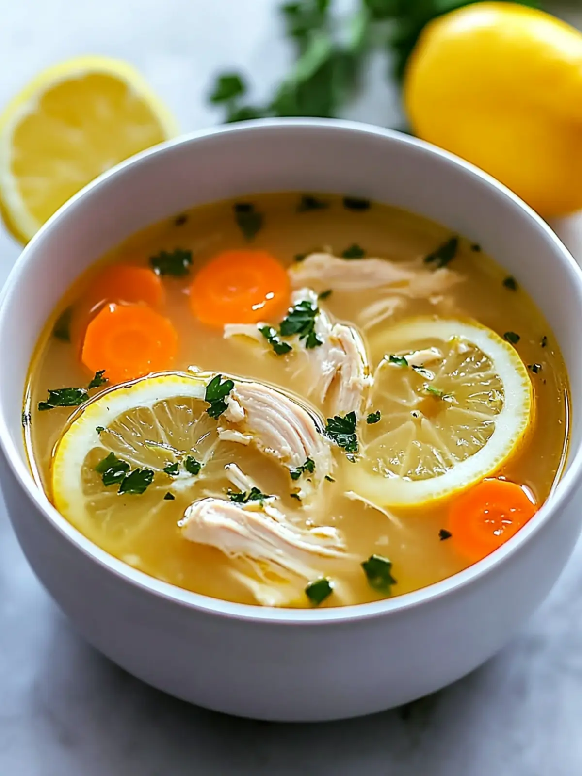 Crockpot Lemon Chicken Soup: A Zesty Comfort Food Classic 4 Crockpot Lemon Chicken Soup