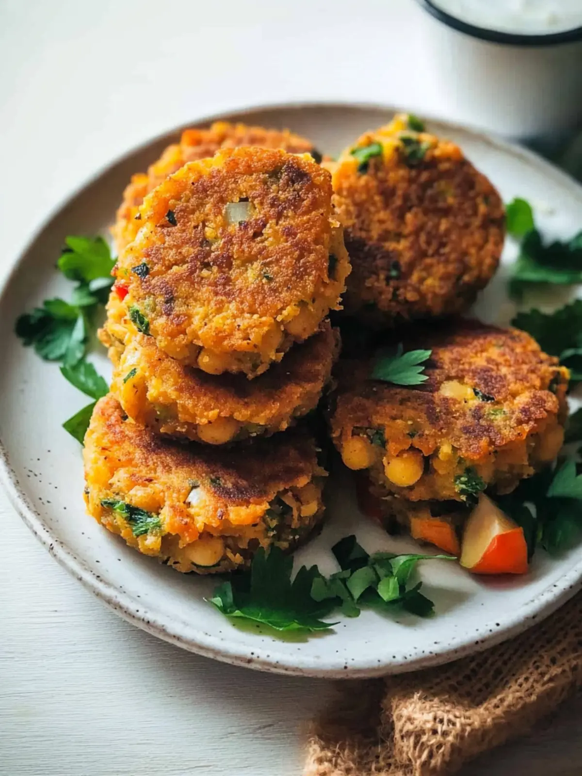 Irresistible Spicy Chickpea Patties for Health Lovers 3 Spicy Chickpea Patties