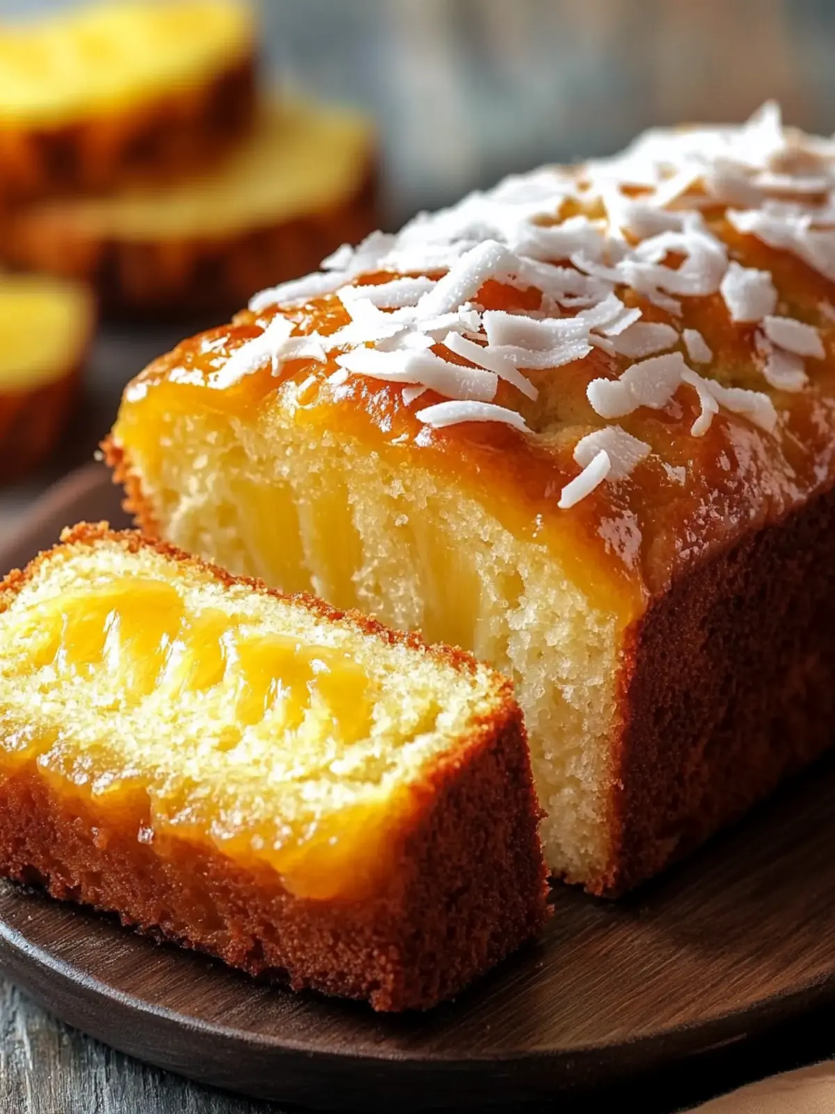 Moist Pineapple Coconut Loaf Bread for a Tropical Escape 5 Moist Pineapple Coconut Loaf Bread