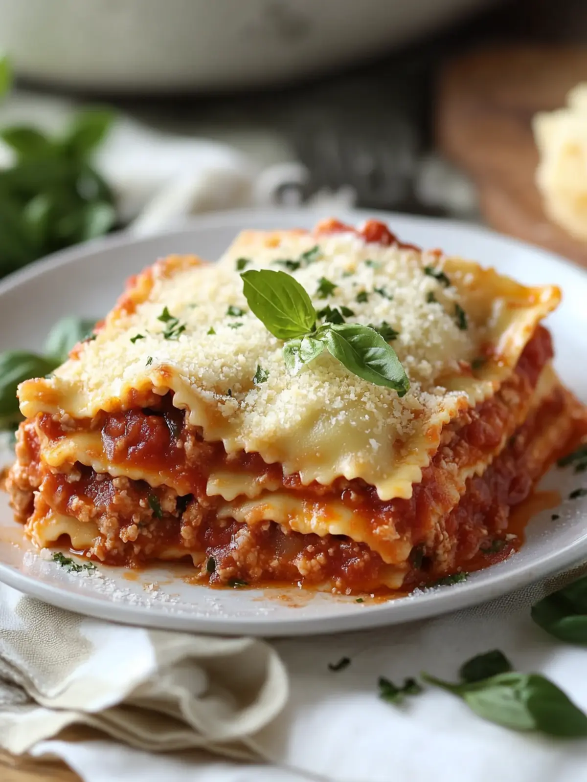 Crockpot Ravioli Lasagna: Easy Comfort Food for Busy Nights 3 Crockpot Ravioli Lasagna