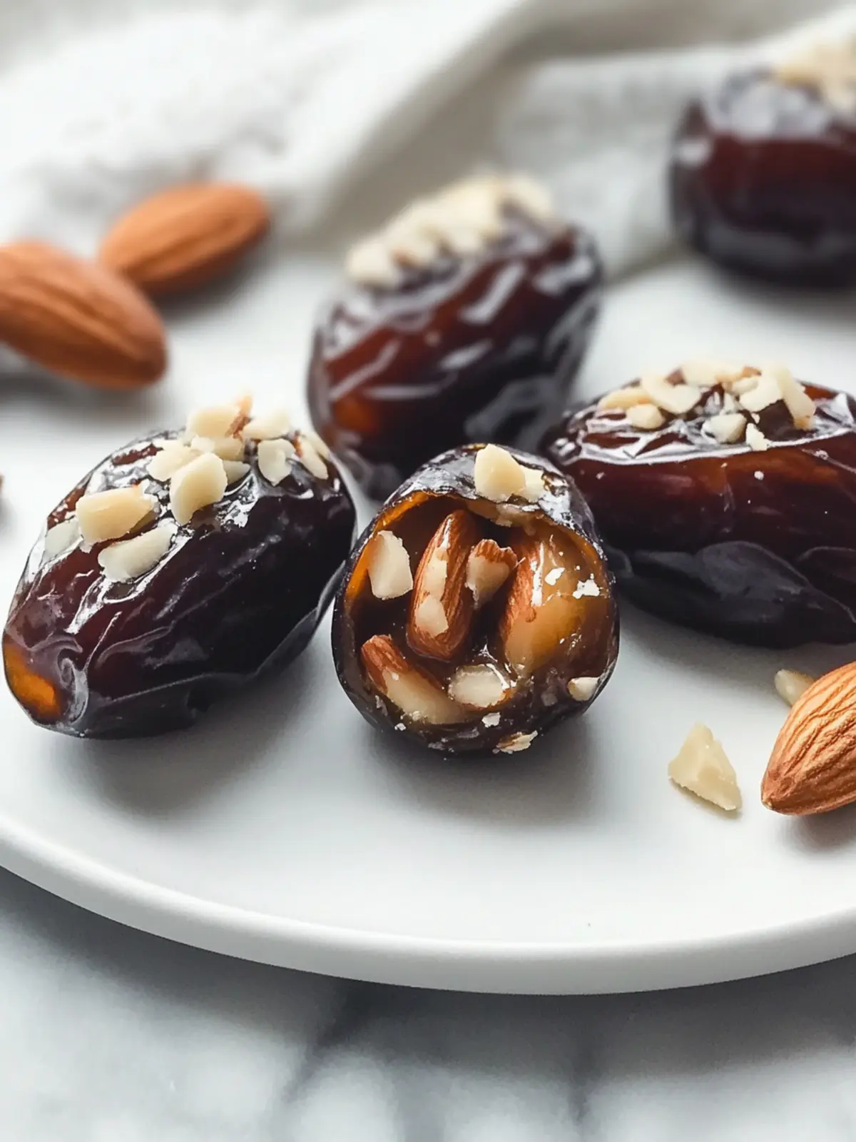 Almond Joy Stuffed Dates: A Healthy Sweet Treat You’ll Love 3 Almond Joy Stuffed Dates