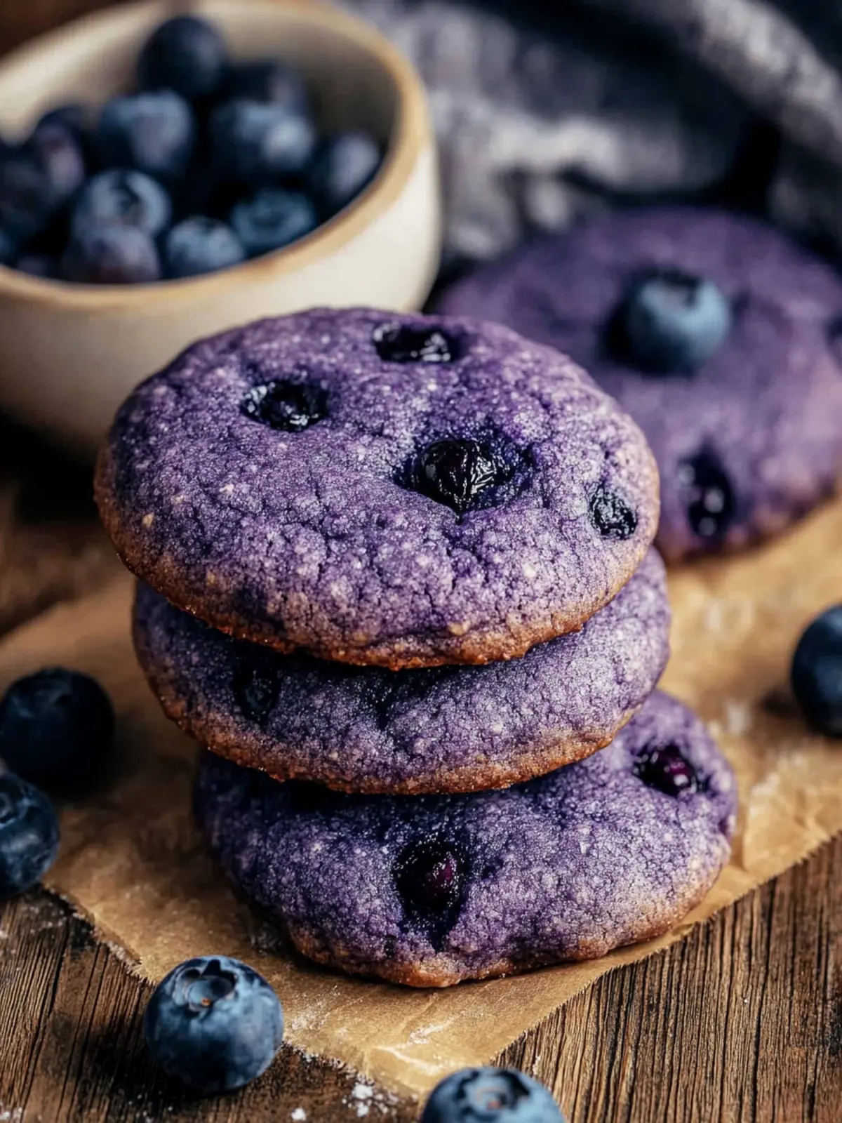 Blueberry Cookies