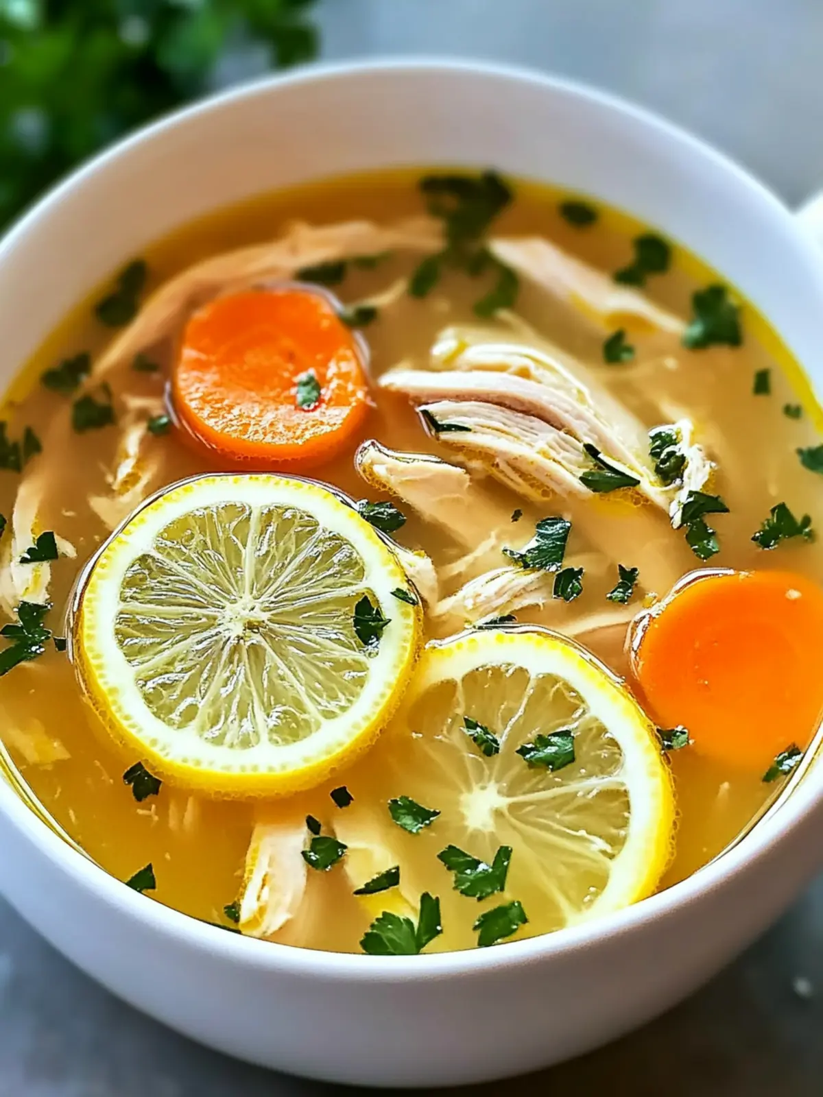 Crockpot Lemon Chicken Soup: A Zesty Comfort Food Classic 2 Crockpot Lemon Chicken Soup