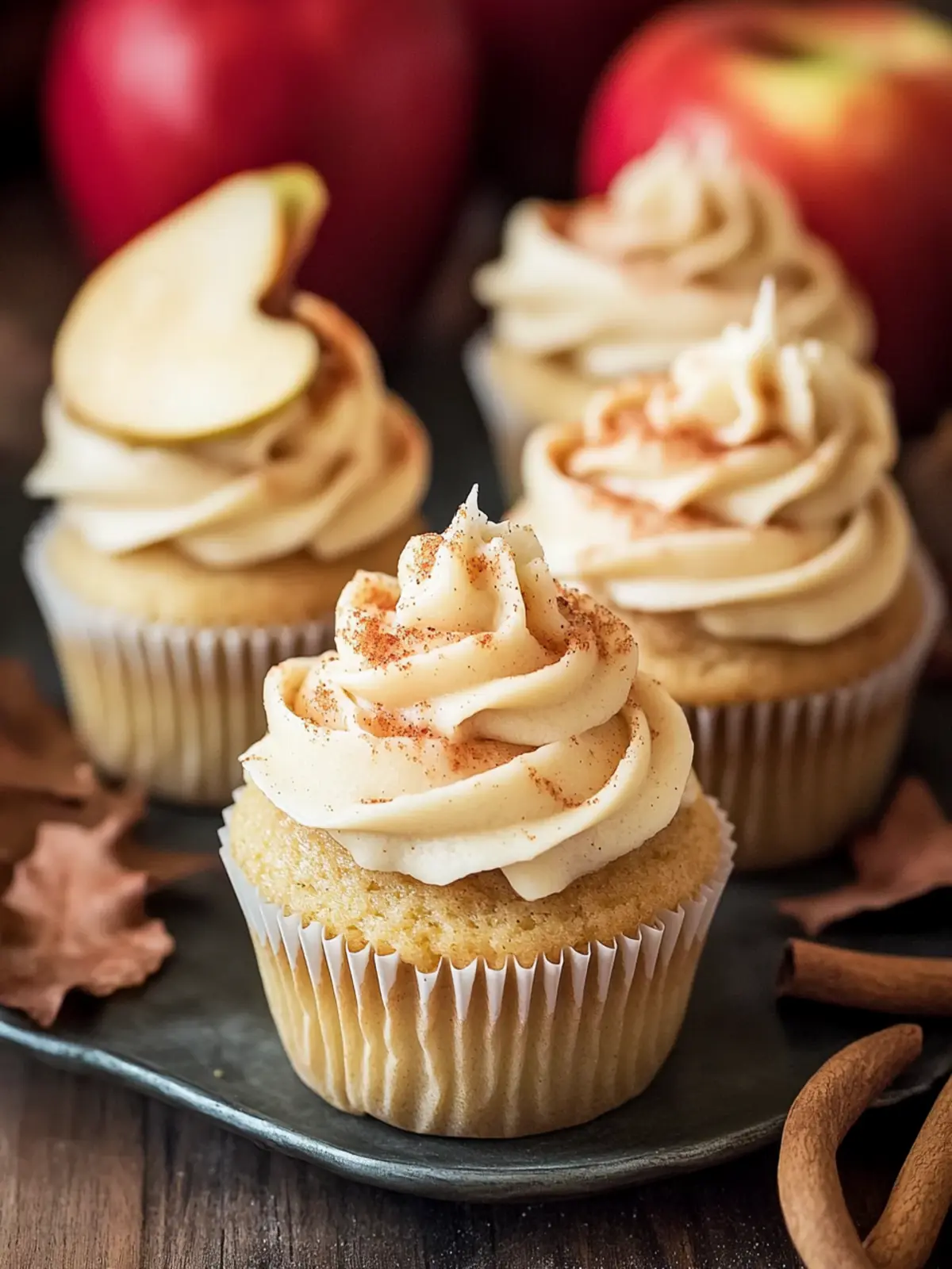 Delicious Apple Cider Cupcakes with Spiced Buttercream Bliss 4 Apple Cider Cupcakes