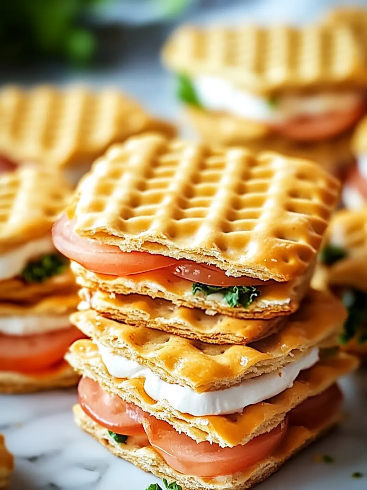 Ritz Cracker Party Sandwiches: Easy Bites for Any Celebration 2 Ritz Cracker Party Sandwiches
