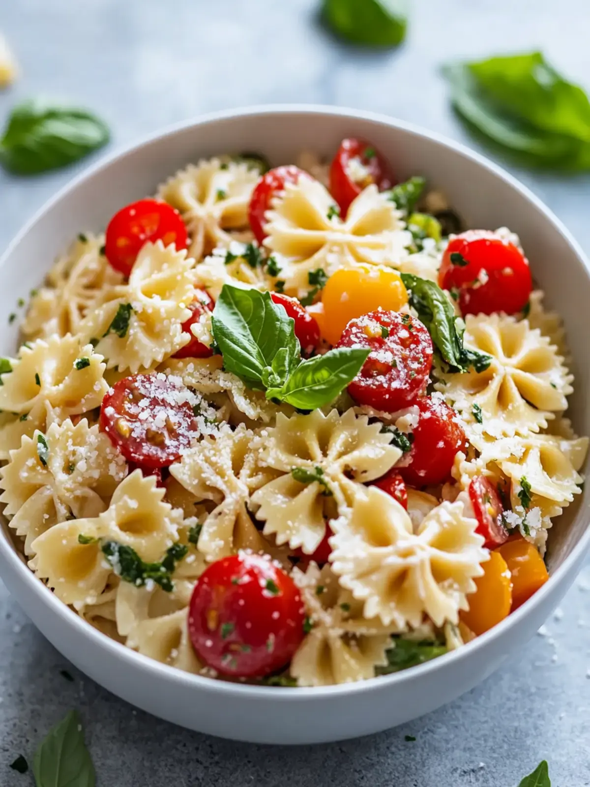 Creamy Bow Tie Pasta Salad