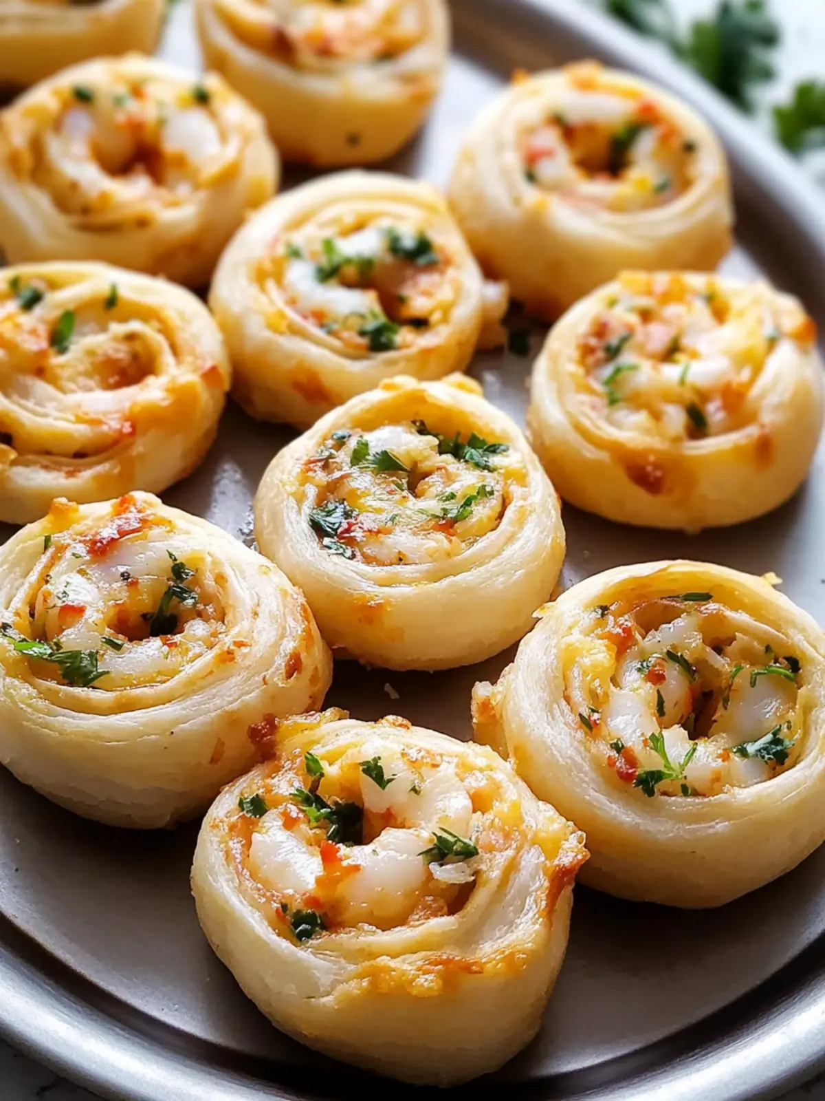 Savory Hot Crab Pinwheels: Your New Go-To Party Snack 4 Savory Hot Crab Pinwheels: