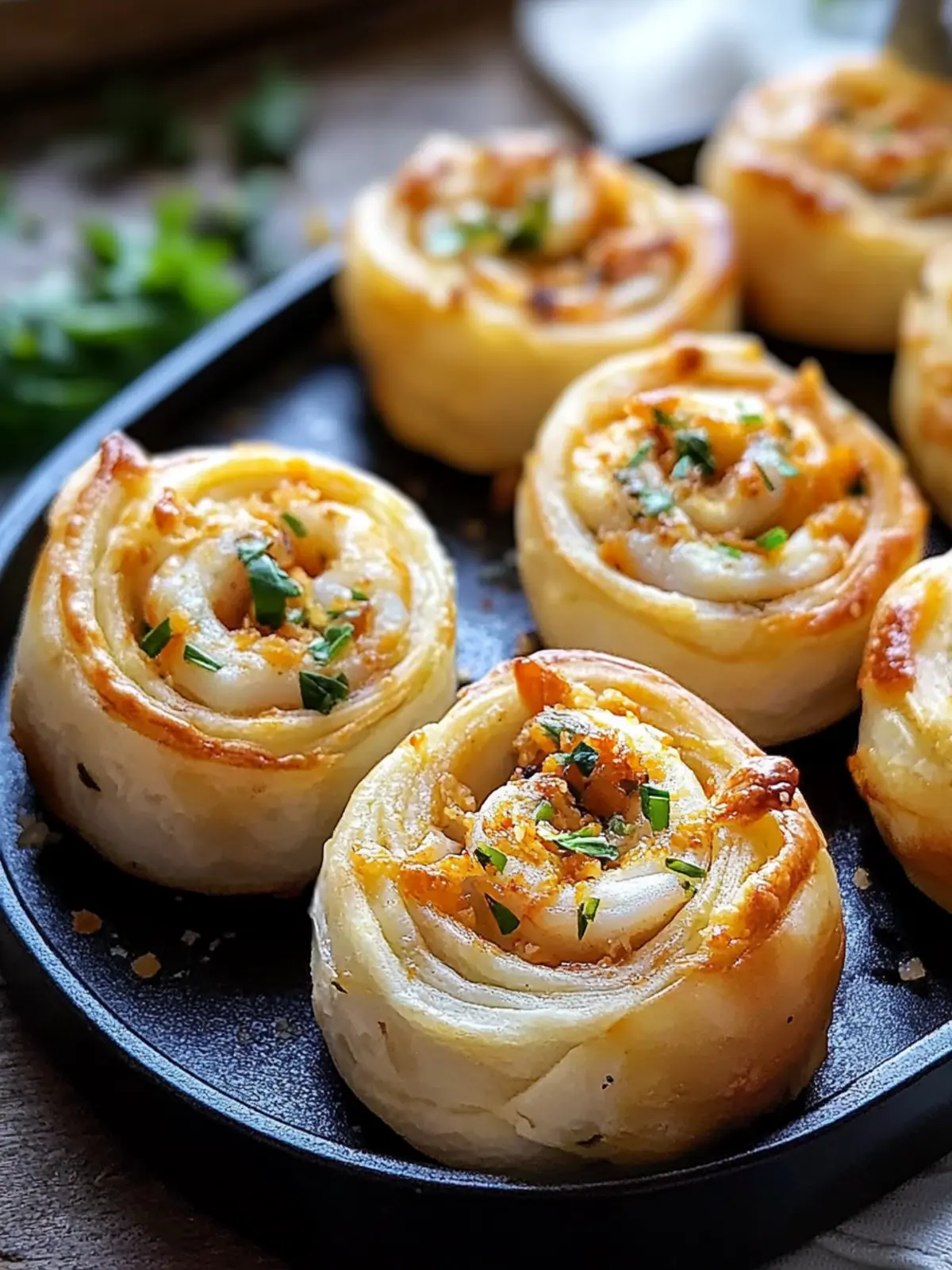 Savory Hot Crab Pinwheels: Your New Go-To Party Snack 5 Savory Hot Crab Pinwheels: