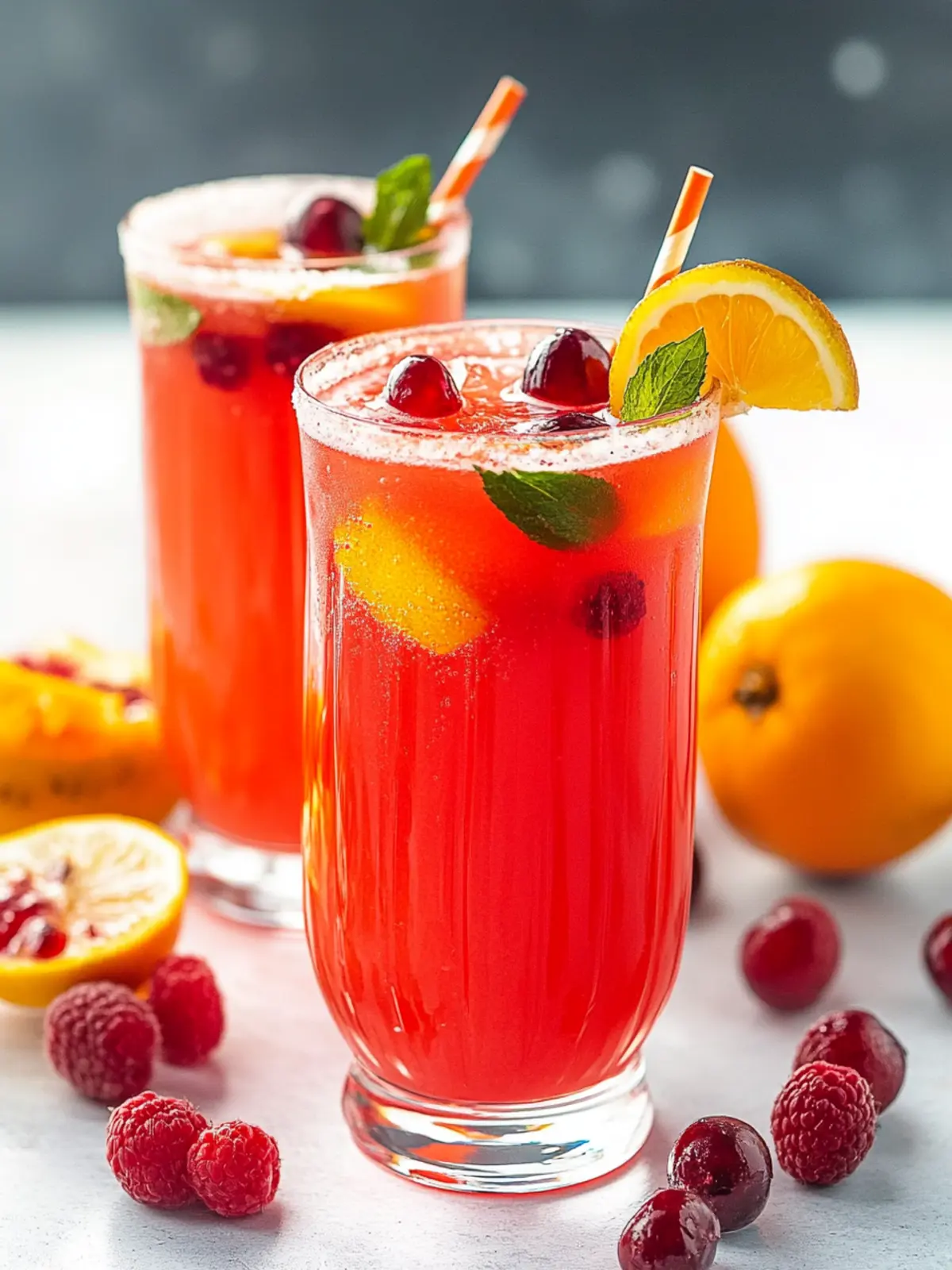 Refreshing Fruit Punch Mocktail for Ultimate Summer Vibes 4 Fruit Punch Mocktail