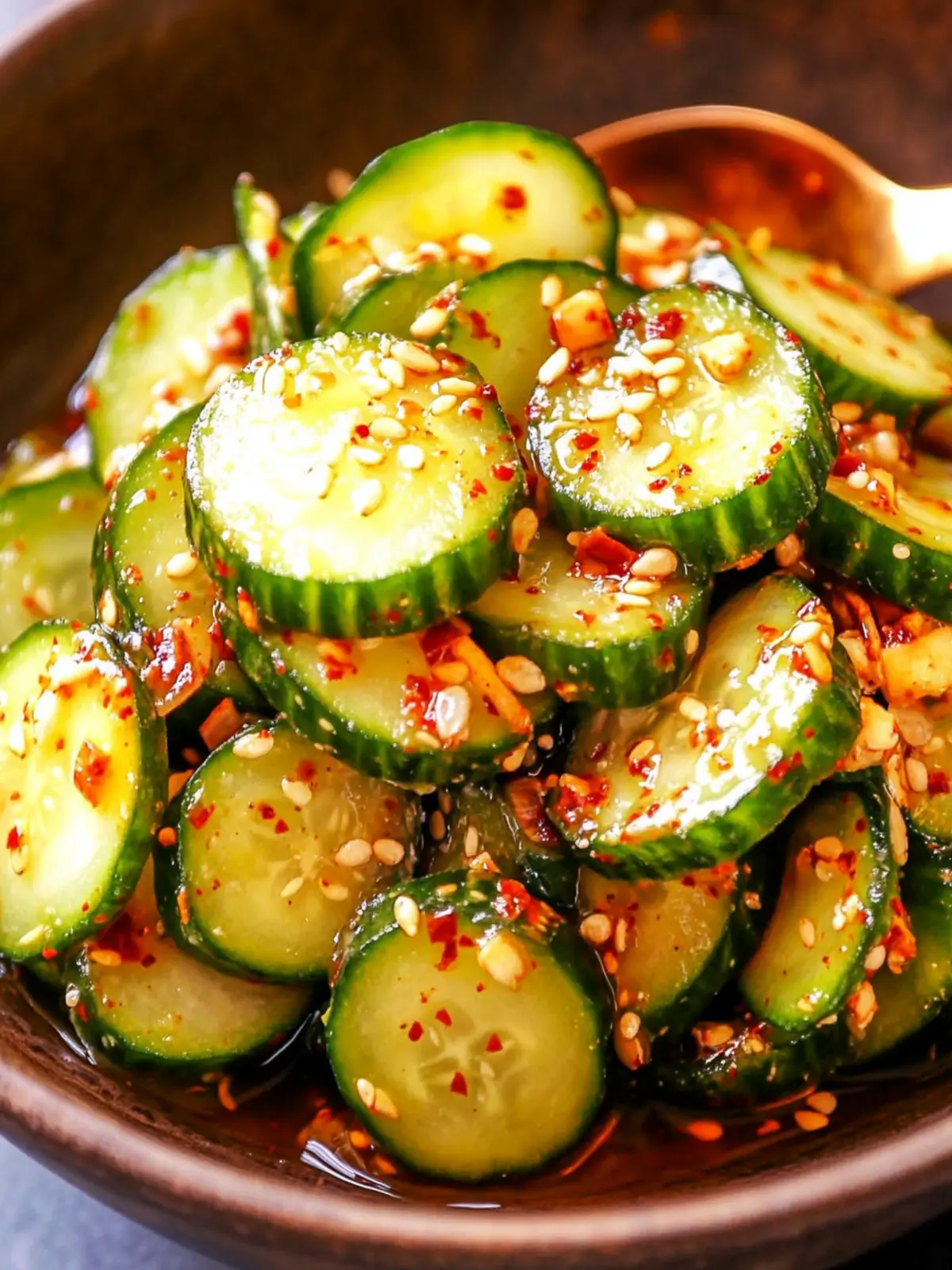 Fresh and Zesty Spicy Korean Cucumber Salad (Oi Muchim) Recipe 2 Spicy Korean Cucumber Salad (Oi Muchim)