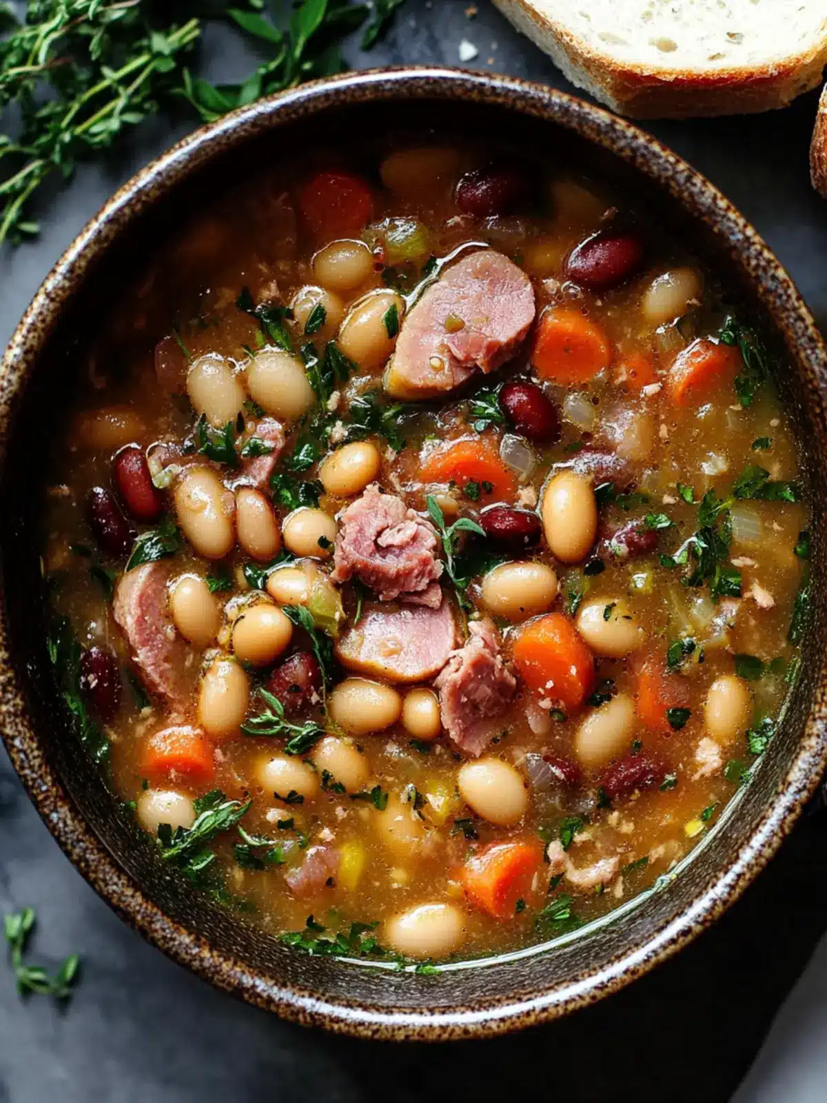 Comforting Ham Hock Bean Stew for Cozy Winter Nights 5 Ham Hock Bean Stew