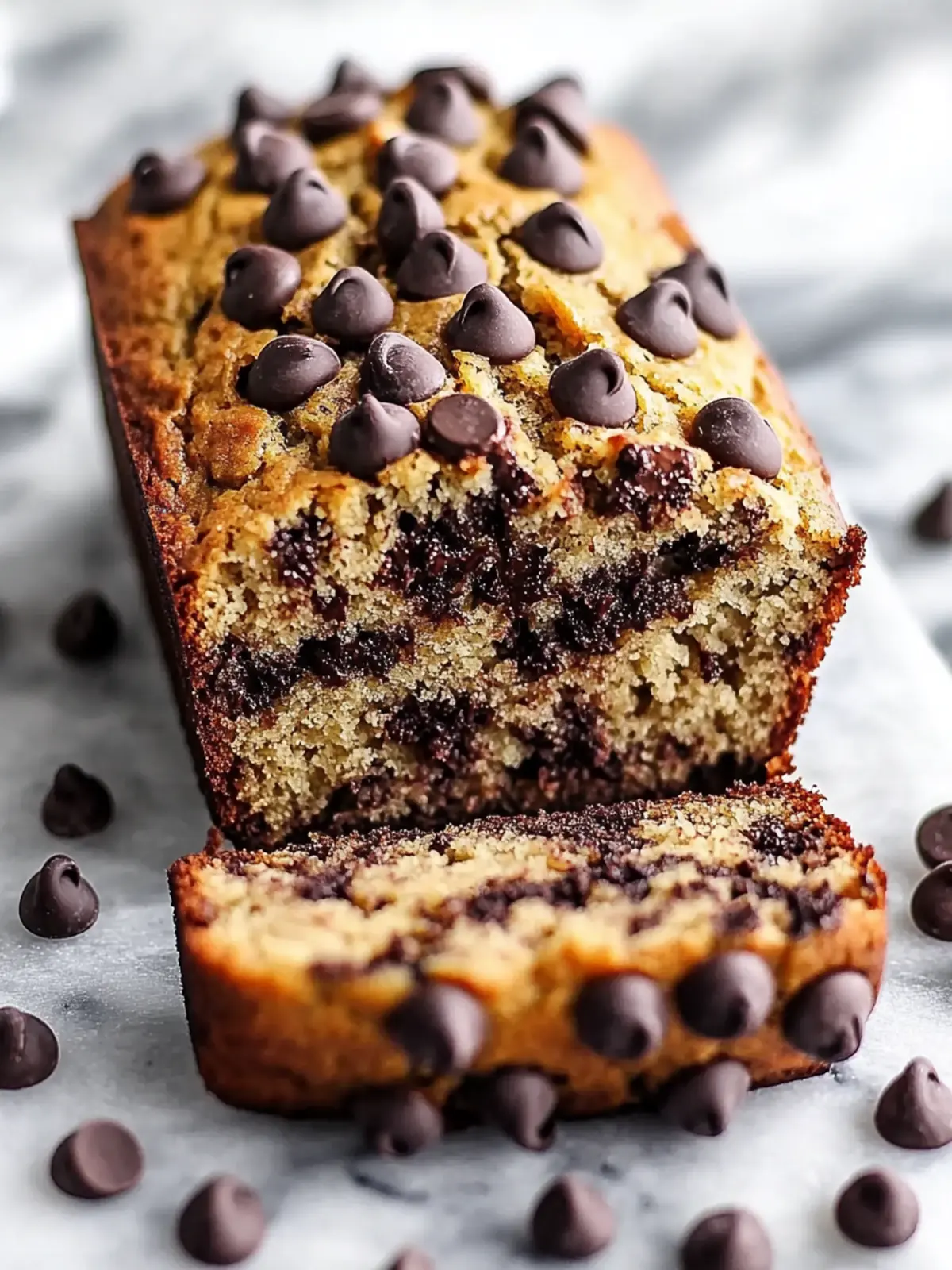 Moist Chocolate Chip Banana Bread that Everyone Will Love 2 Moist Chocolate Chip Banana Bread