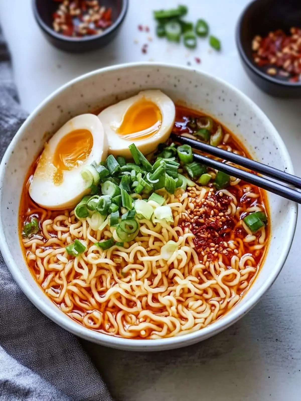 Spice Up Dinner with Garlic Chili Oil Ramen Bliss 2 Garlic Chili Oil Ramen