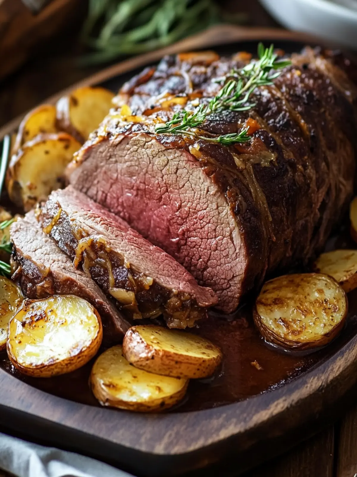 Tender Beef Roast with Savory Homemade Gravy Delight 2 Tender Beef Roast