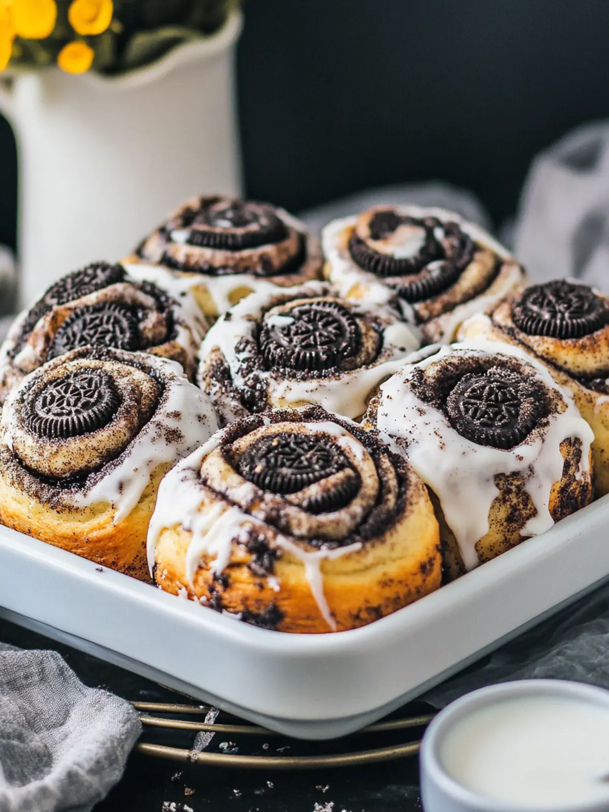 Oreo Cinnamon Rolls