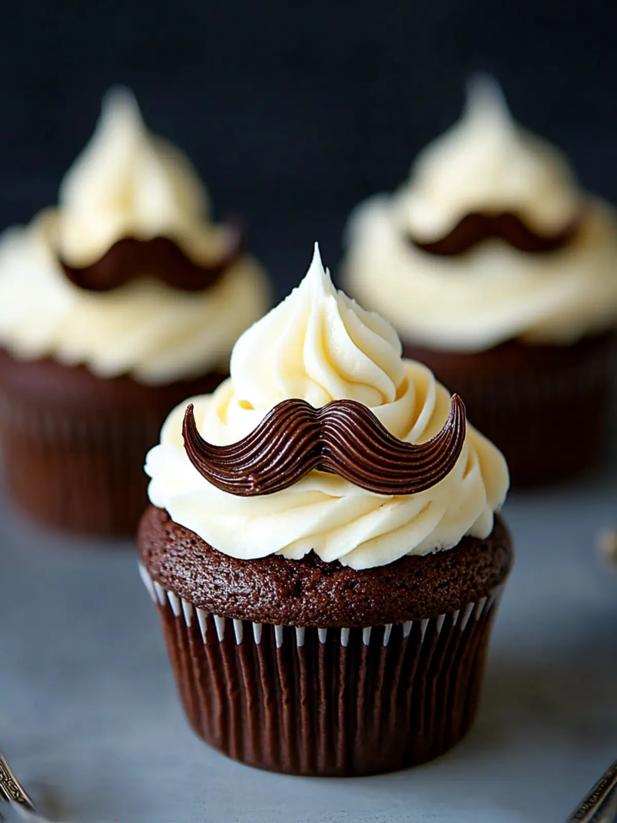 Whimsical Mustache Cupcakes for Fun Family Baking Days 5 Mustache Cupcakes