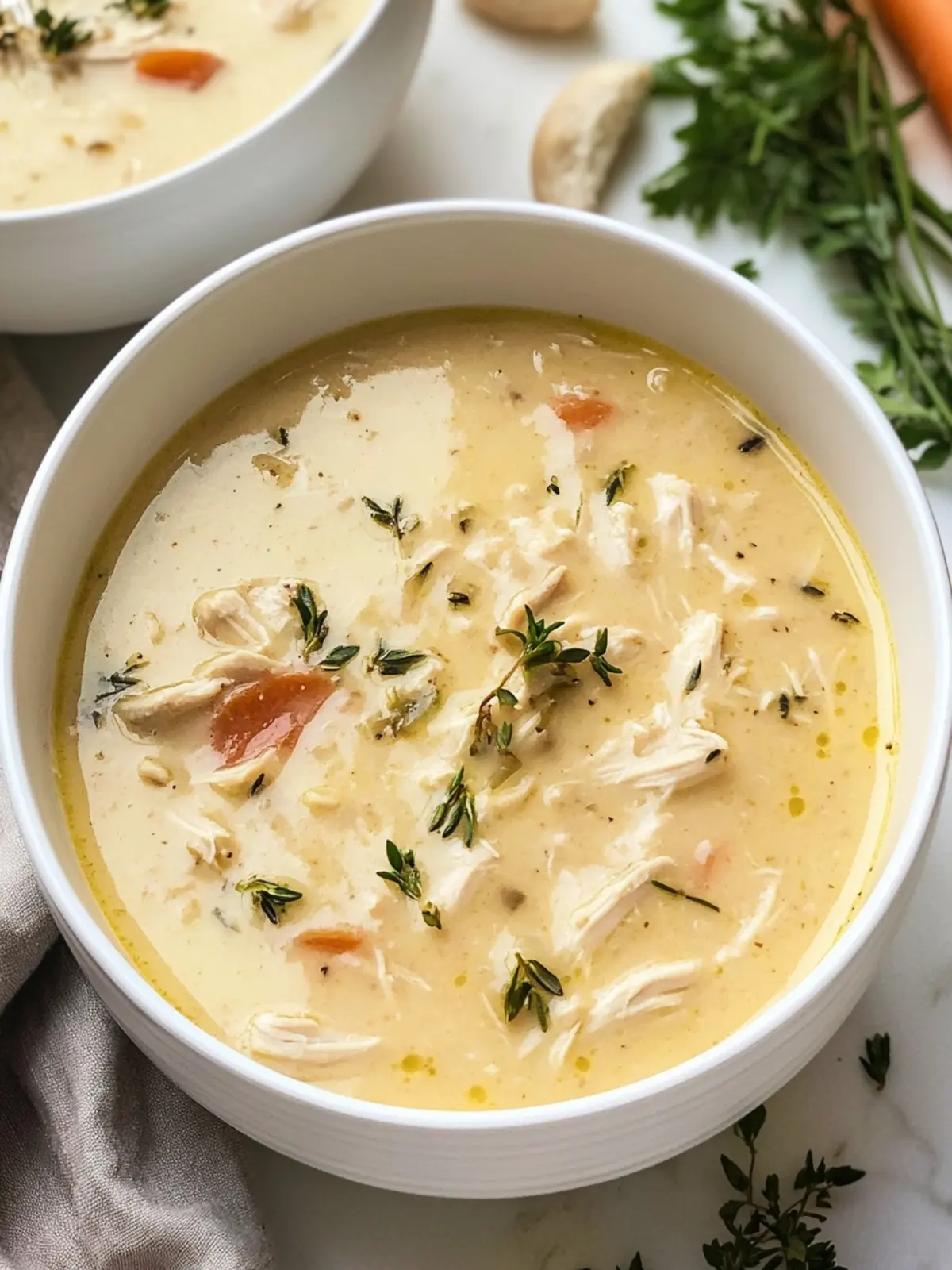 Irresistibly Creamy Boursin Chicken Soup for Cozy Nights 3 Creamy Boursin Chicken Soup