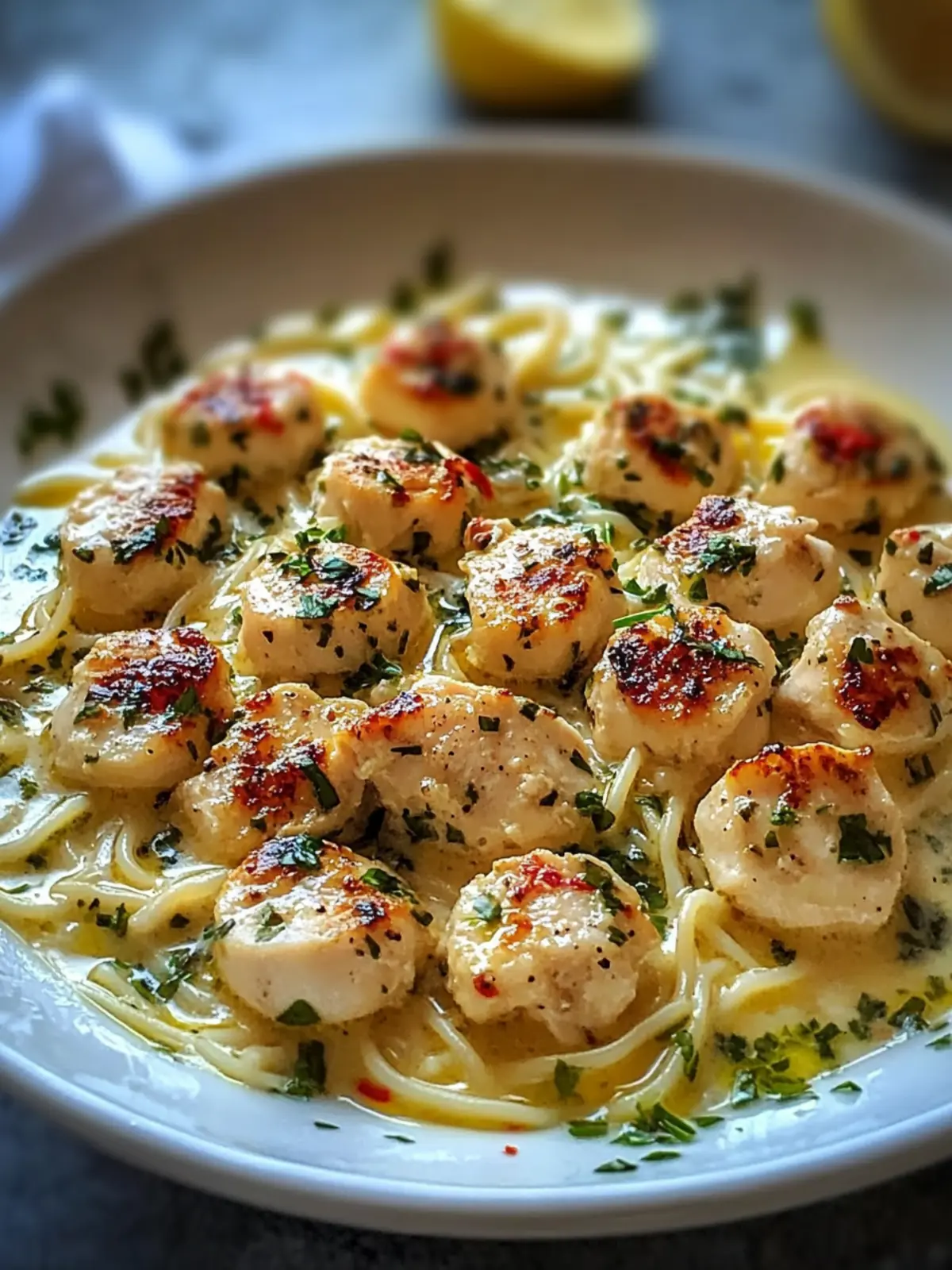 Creamy Chicken Scampi Dream: Comfort Food You'll Crave 4 Creamy Chicken Scampi