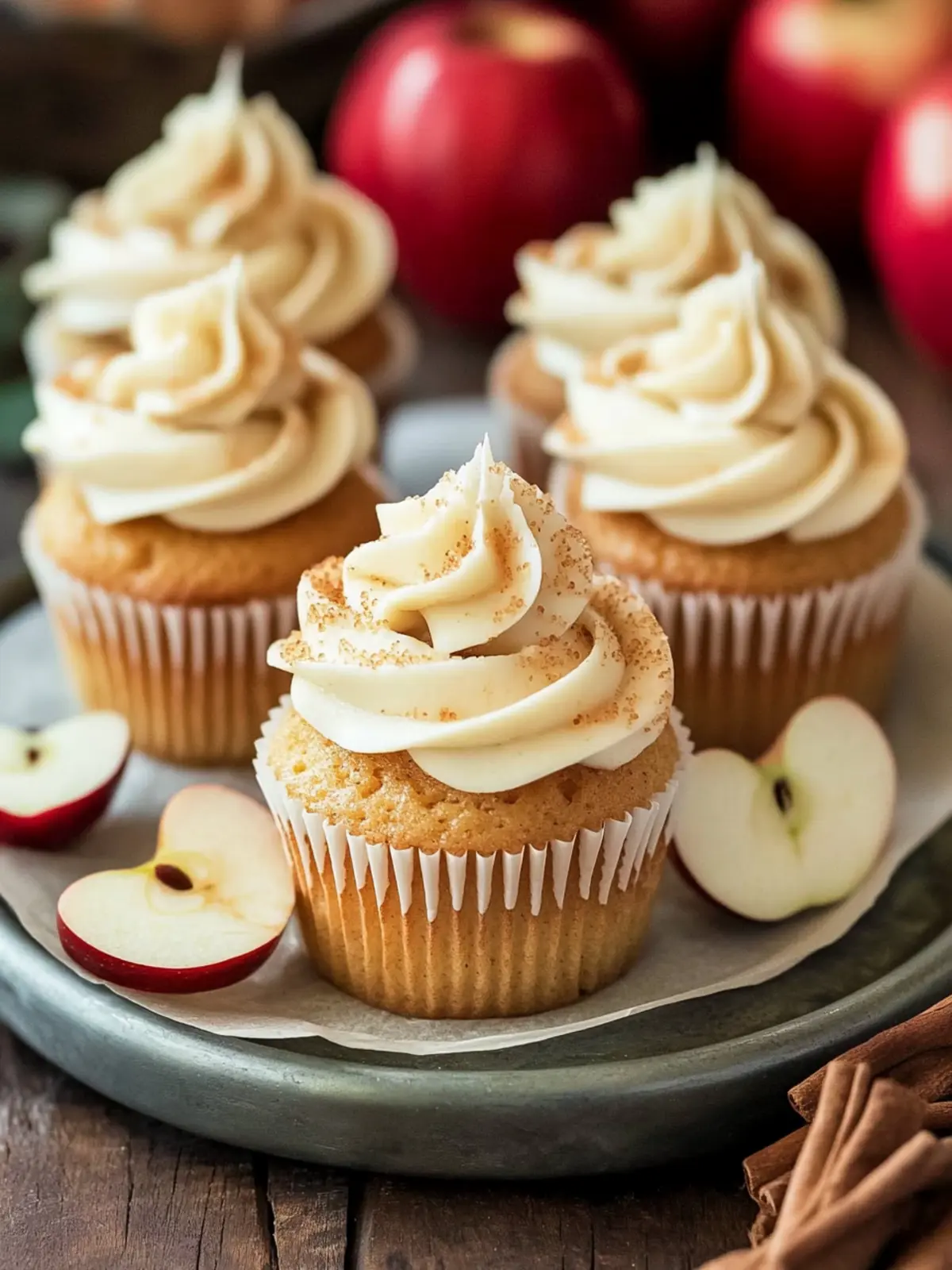 Delicious Apple Cider Cupcakes with Spiced Buttercream Bliss 5 Apple Cider Cupcakes