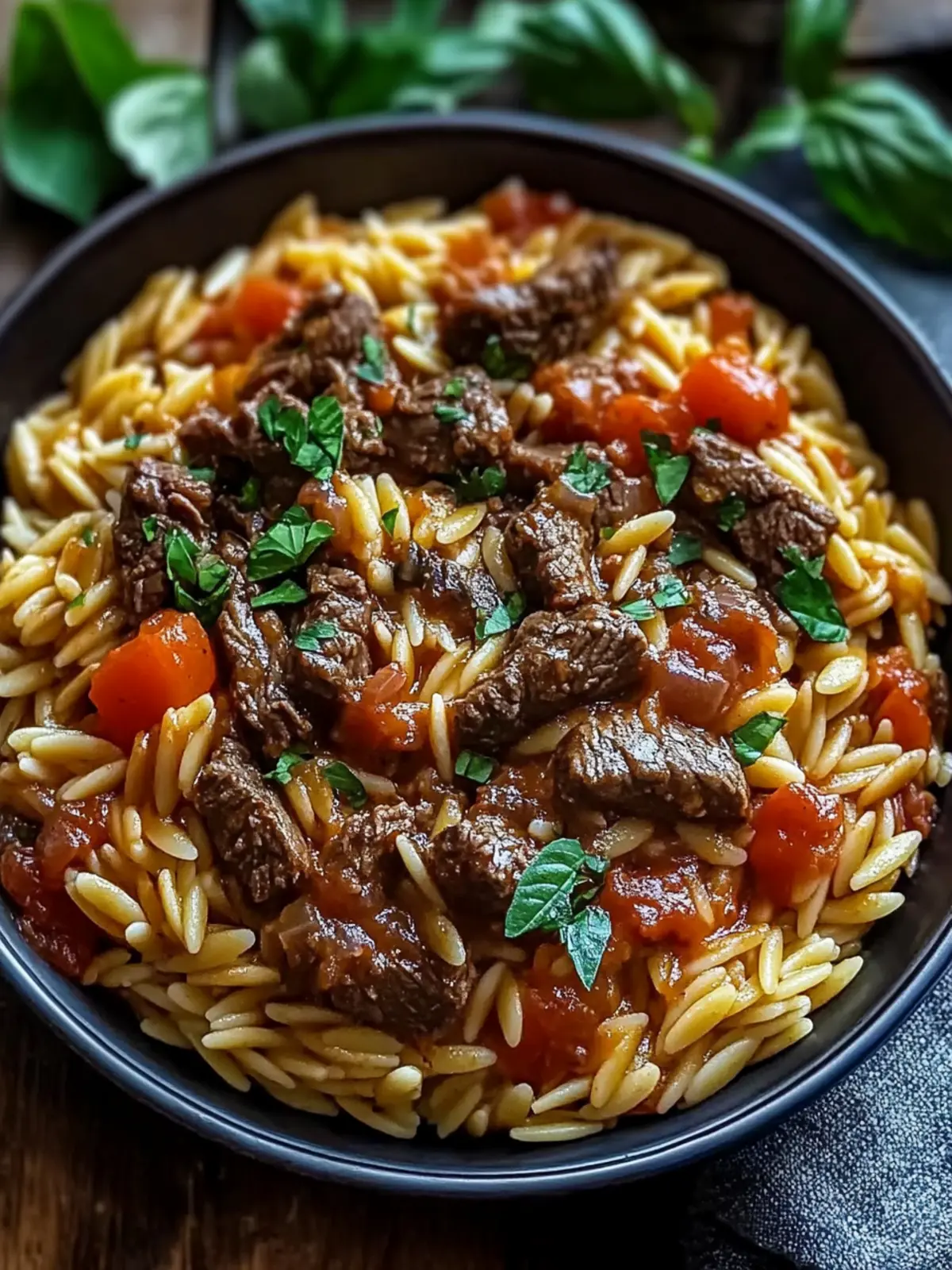 Savory Beef Giouvetsi: Comforting Greek Beef Orzo Delight 4 Beef Giouvetsi (Greek Beef Orzo Pasta)