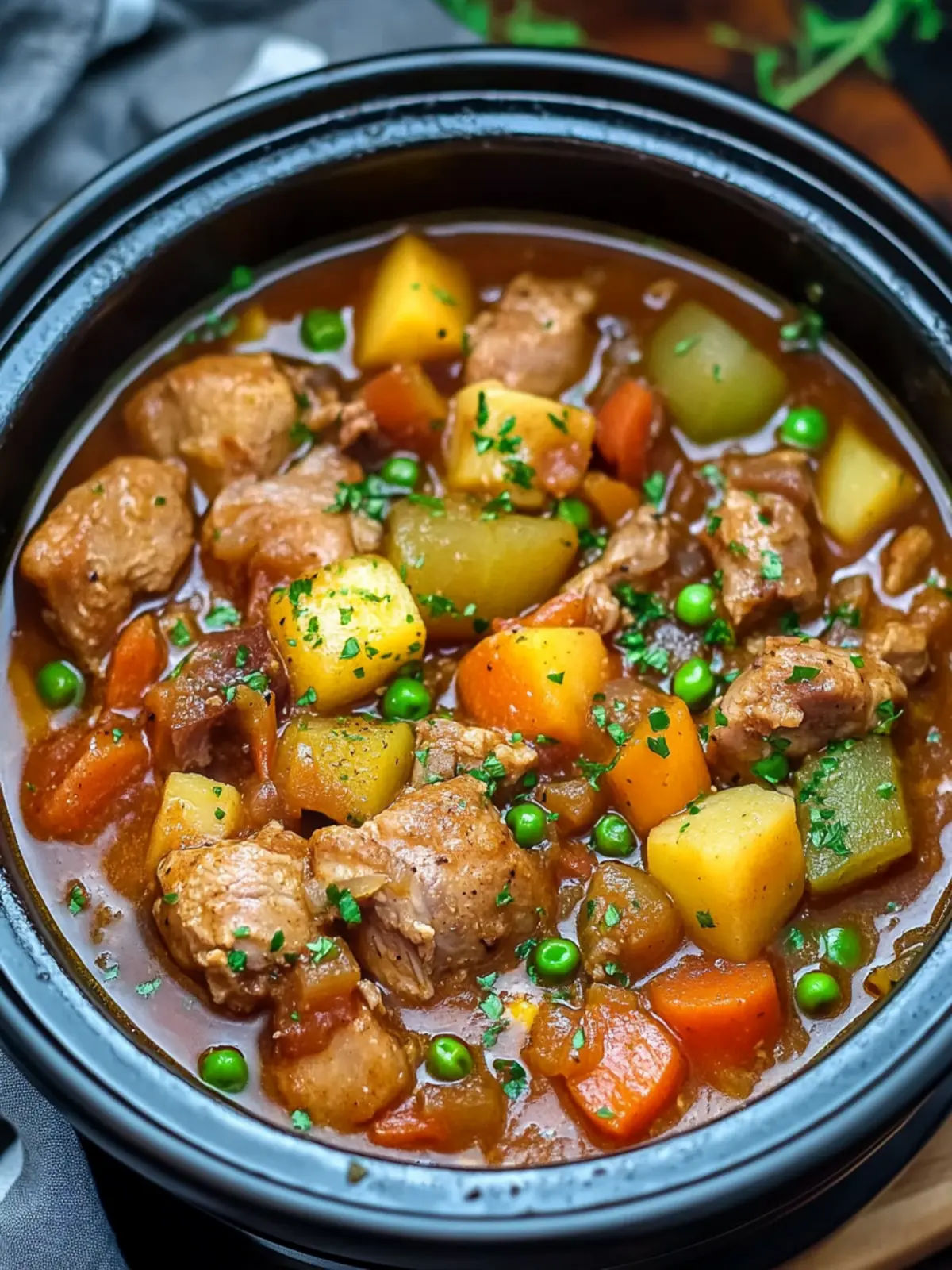 Irresistible Slow Cooker Pork Stew for Warm Family Nights 5 Slow Cooker Pork Stew