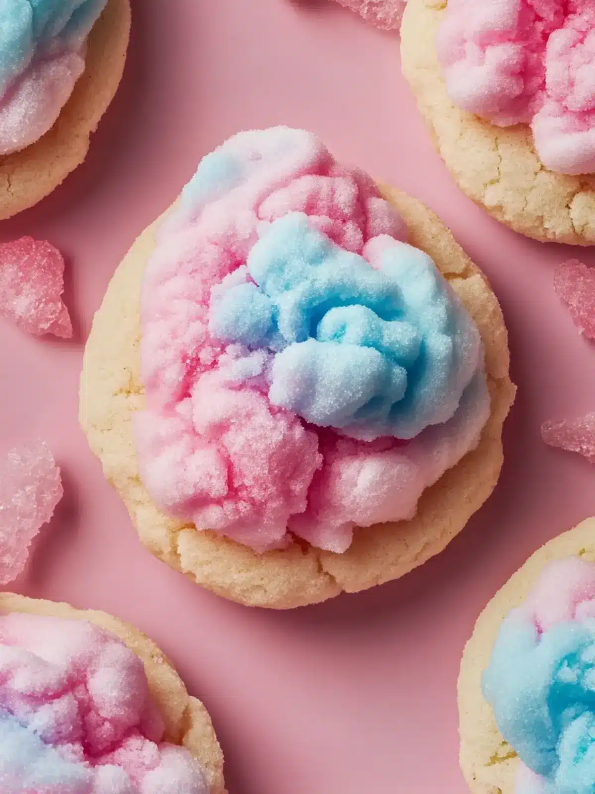 Delicious Cotton Candy Cookies for a Sweet Nostalgia Trip 5 Cotton Candy Cookies