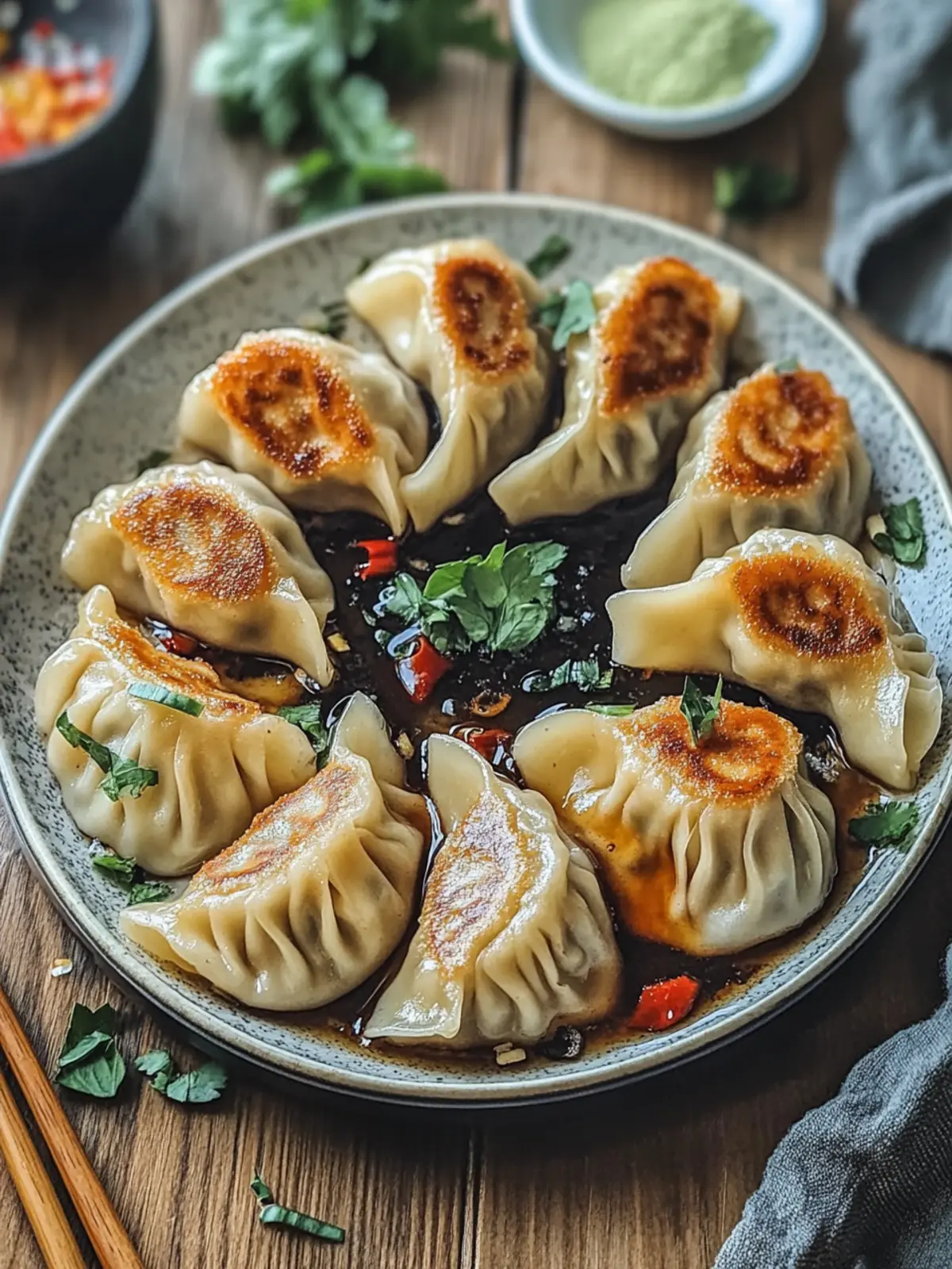 One Pan Dumplings in Coconut Curry for Family Bliss 5 One Pan Dumplings