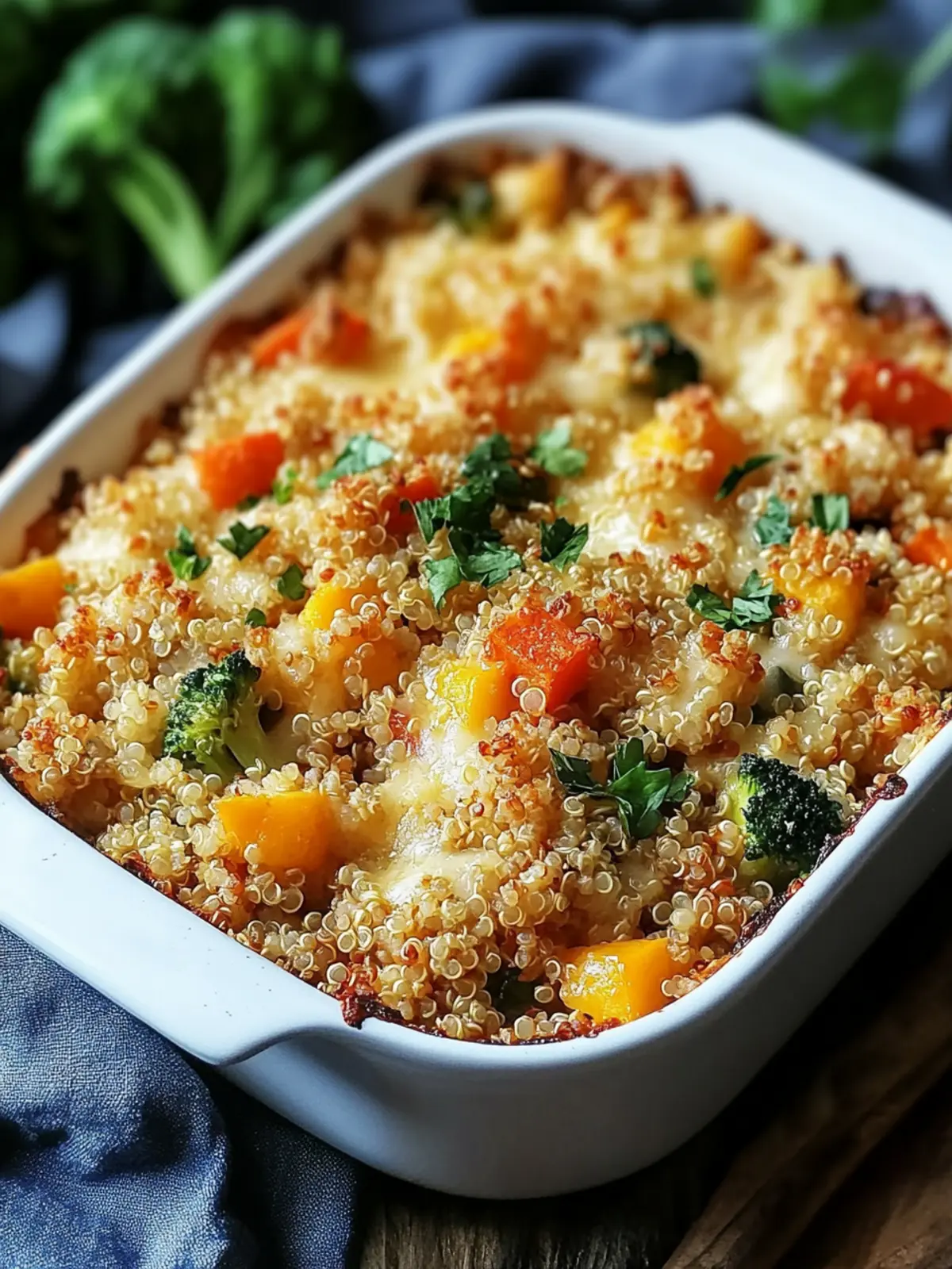 Cheesy Veggie Quinoa Casserole for Easy Family Comfort 5 Cheesy Veggie Quinoa Casserole