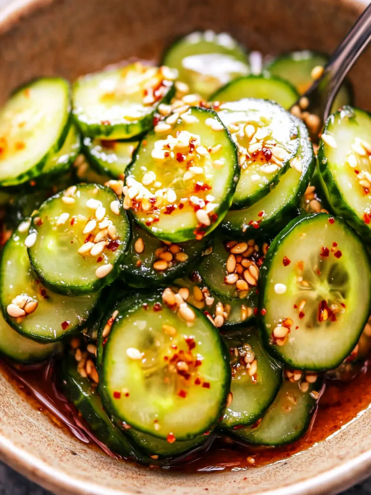 Fresh and Zesty Spicy Korean Cucumber Salad (Oi Muchim) Recipe 4 Spicy Korean Cucumber Salad (Oi Muchim)