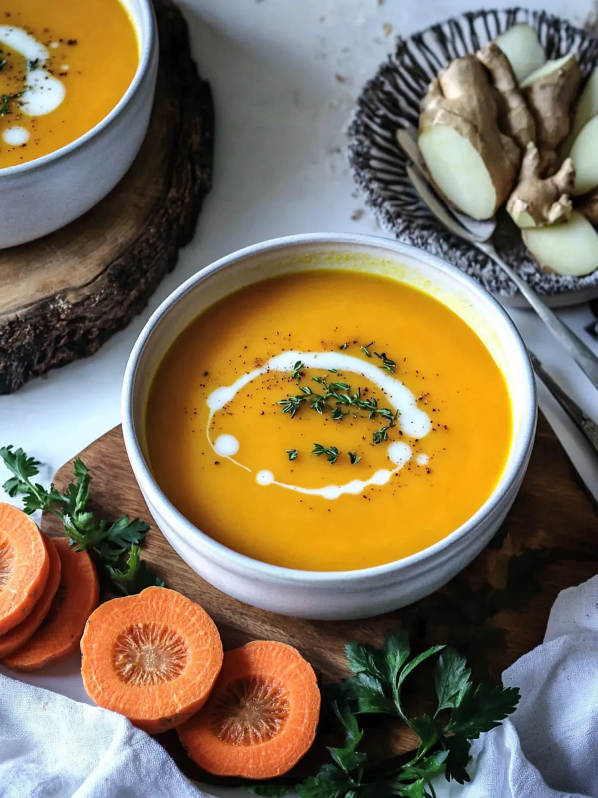 Warm Up with Classic Apple Carrot Ginger Soup Bliss 2 Apple Carrot Ginger Soup