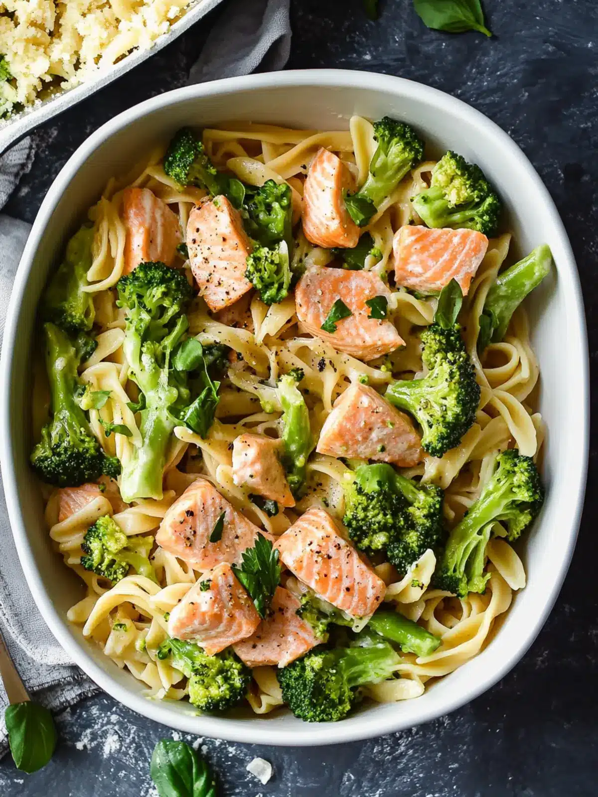 Creamy Salmon and Broccoli Pasta for Effortless Weeknight Dinners 5 Salmon and Broccoli Pasta