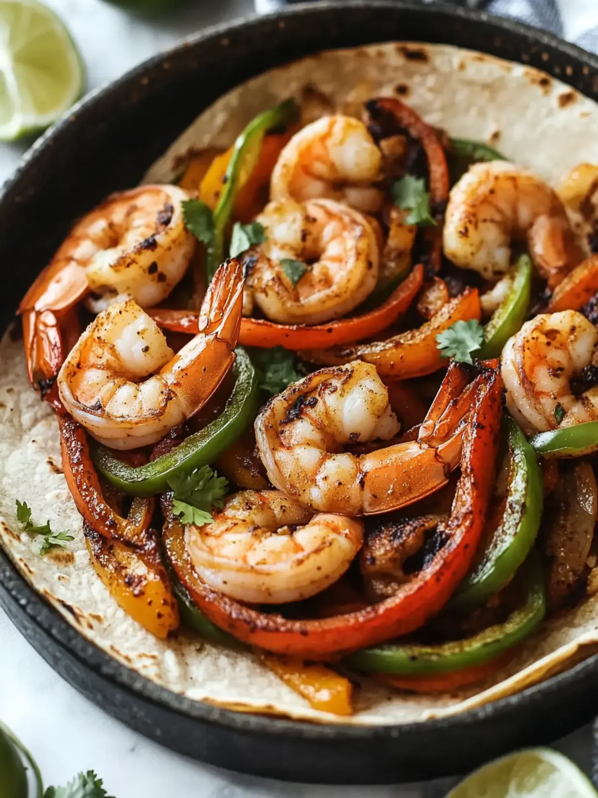Delicious Shrimp Fajitas Ready in Just 25 Minutes 4 Shrimp Fajitas