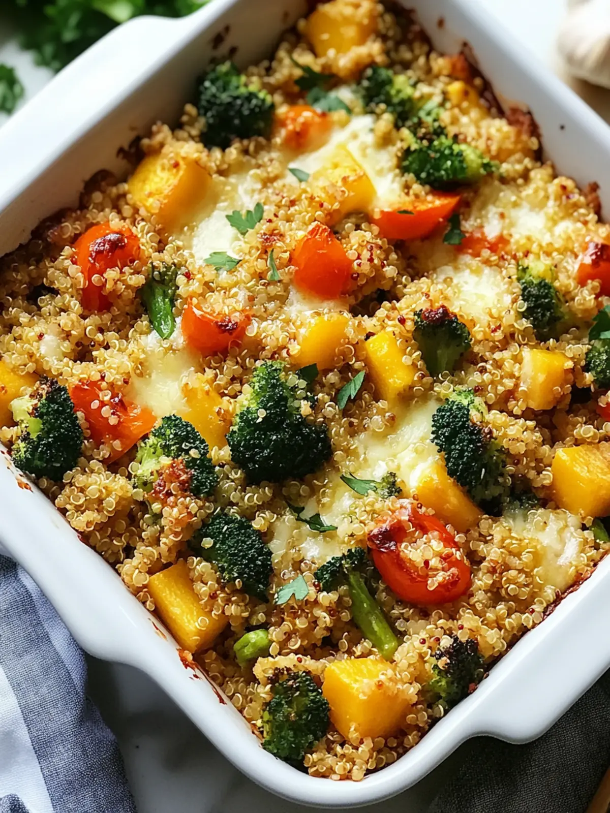 Cheesy Veggie Quinoa Casserole for Easy Family Comfort 2 Cheesy Veggie Quinoa Casserole