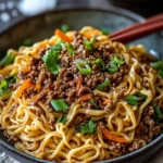 Savory Asian Ground Beef Noodles Ready in Just 30 Minutes 5 Asian Ground Beef Noodles