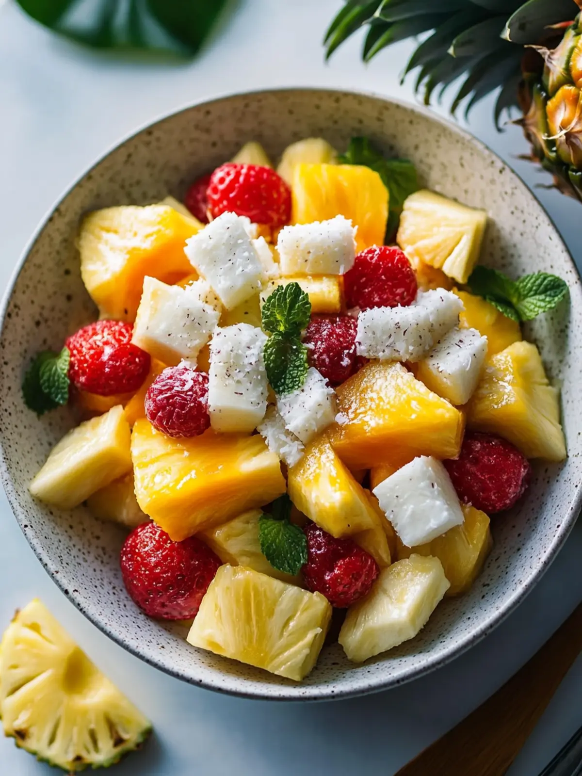 Pineapple Coconut Fruit Salad: A Tropical Escape in Every Bite 5 Pineapple Coconut Fruit Salad
