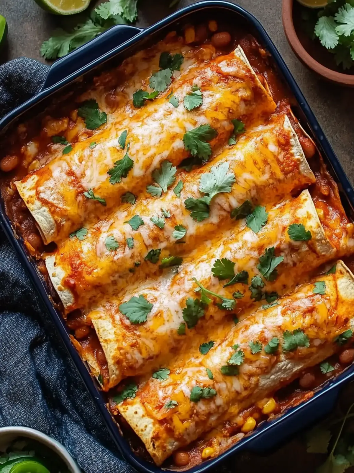 Easy Bean and Cheese Enchiladas Your Family Will Love 5 Bean and Cheese Enchiladas