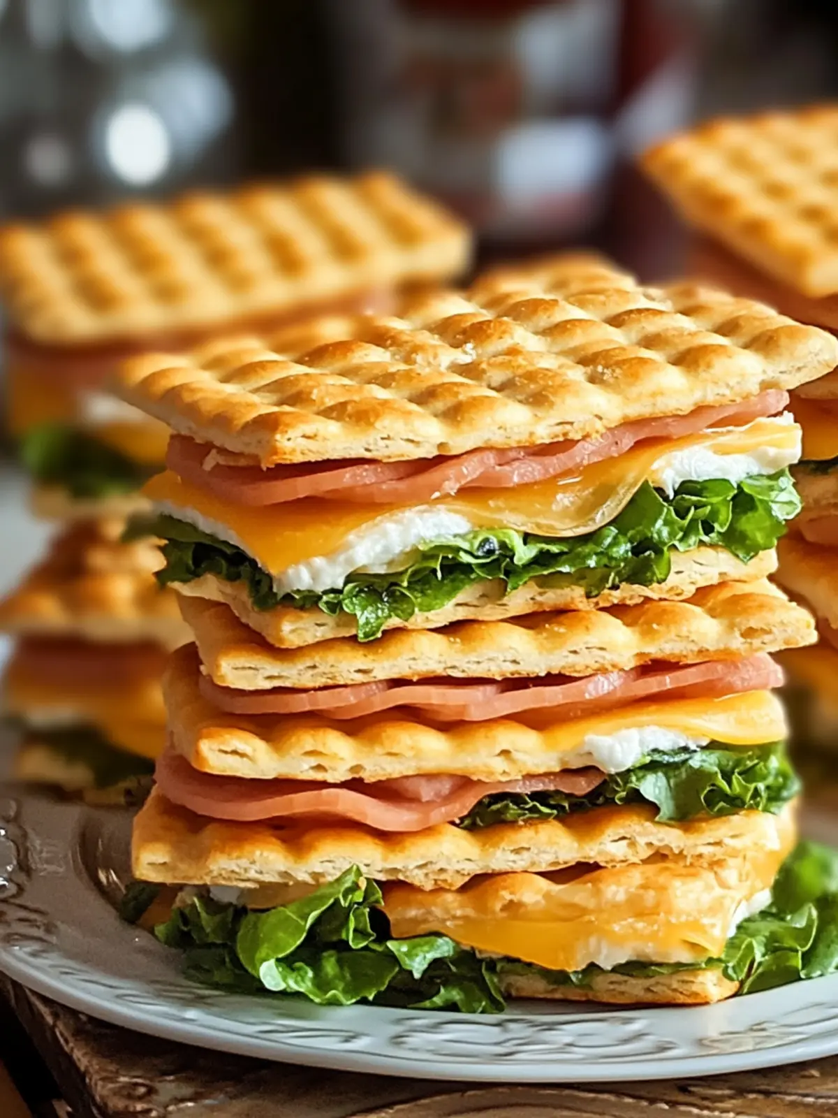 Ritz Cracker Party Sandwiches: Easy Bites for Any Celebration 4 Ritz Cracker Party Sandwiches