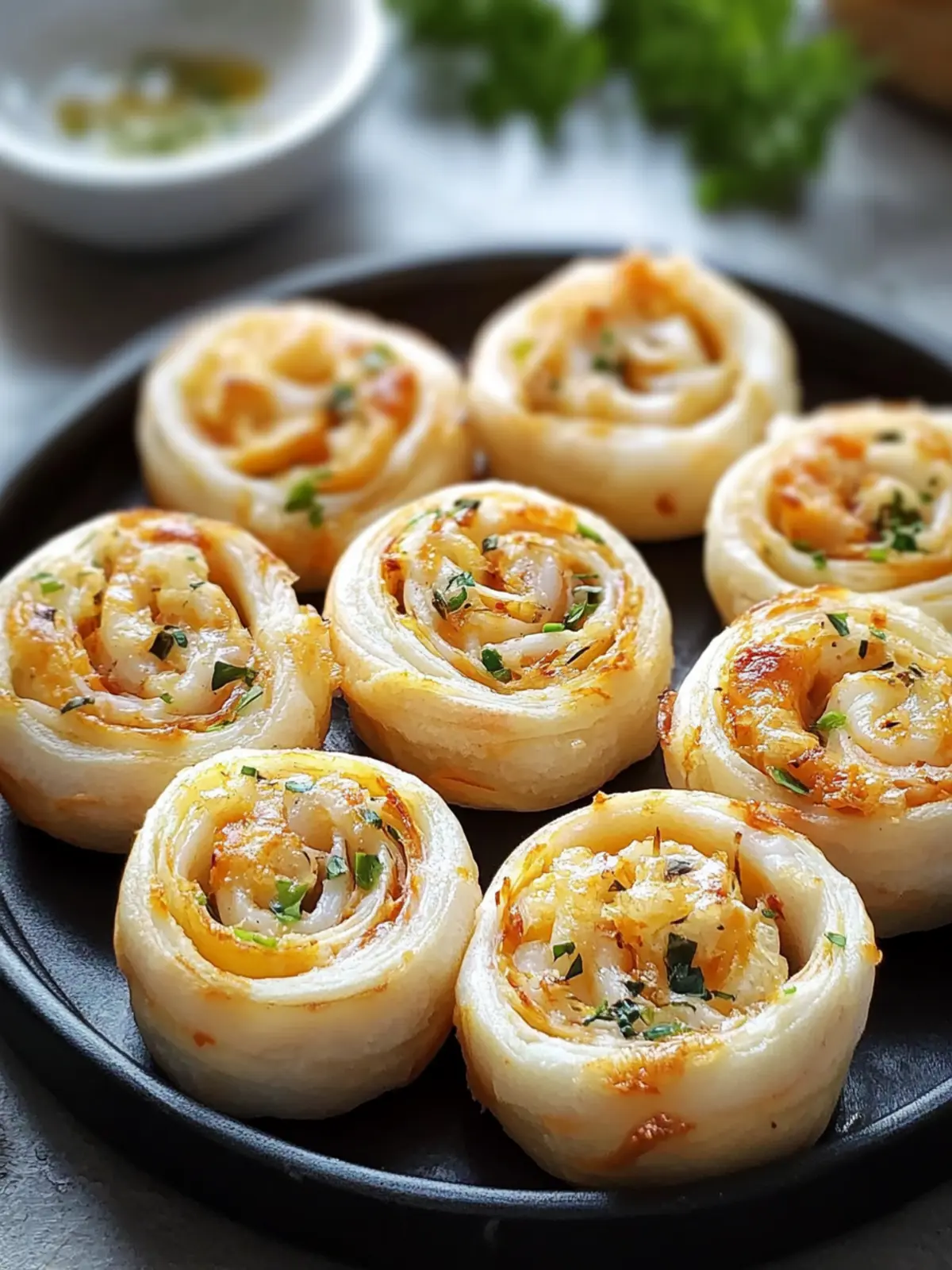 Savory Hot Crab Pinwheels: Your New Go-To Party Snack 3 Savory Hot Crab Pinwheels: