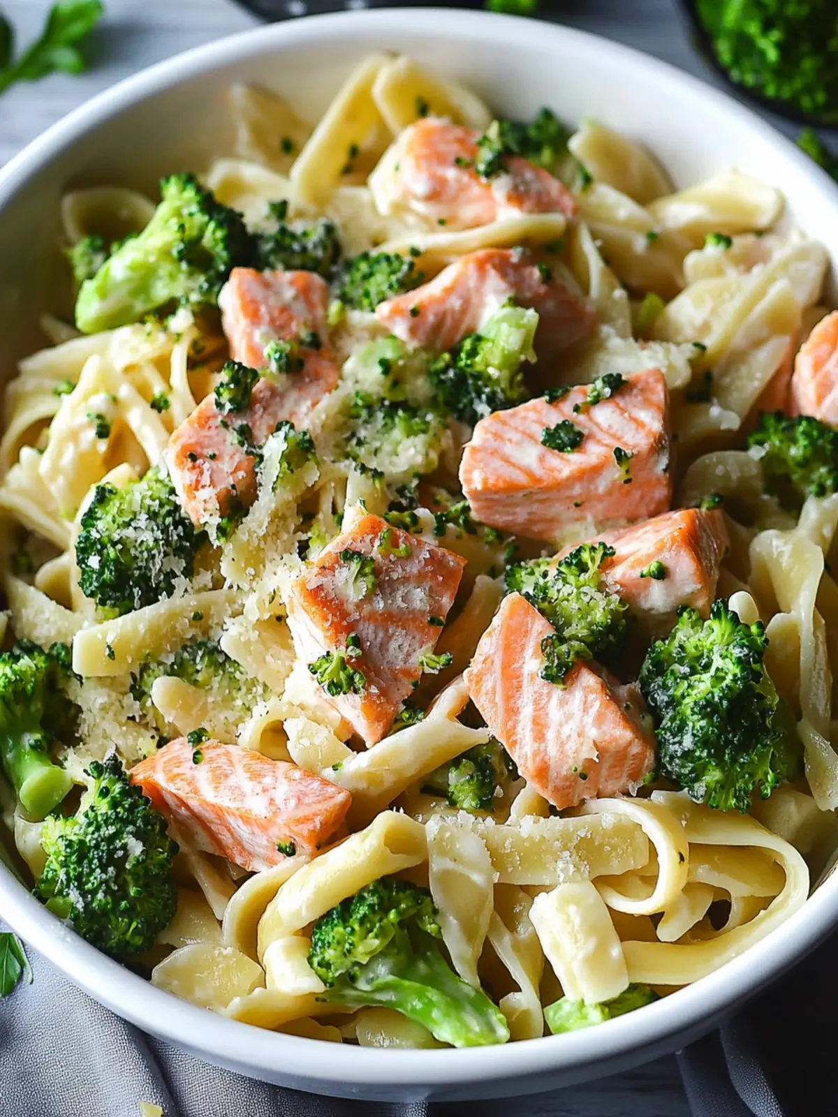 Creamy Salmon and Broccoli Pasta for Effortless Weeknight Dinners 2 Salmon and Broccoli Pasta