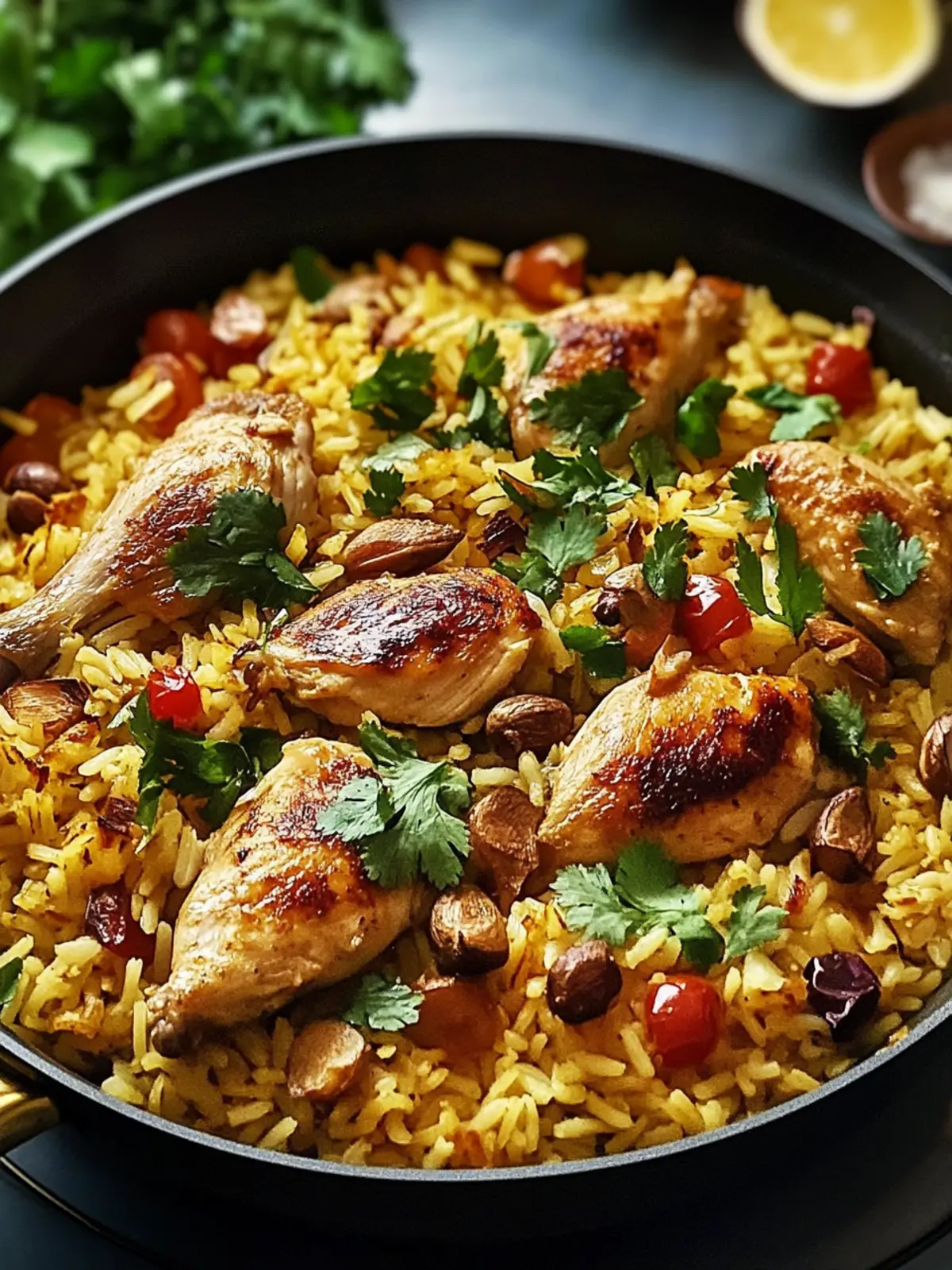 Persian-Style Chicken Pilaf