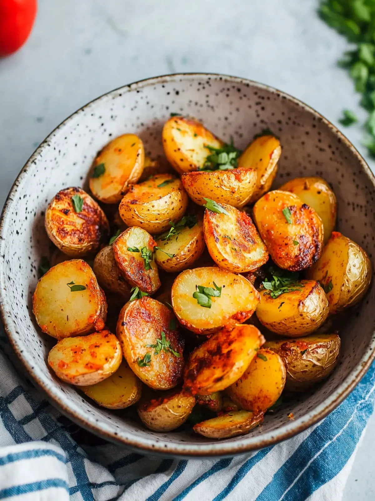 Zesty Harissa Potatoes: A Flavorful Vegan Delight 5 Harissa Potatoes