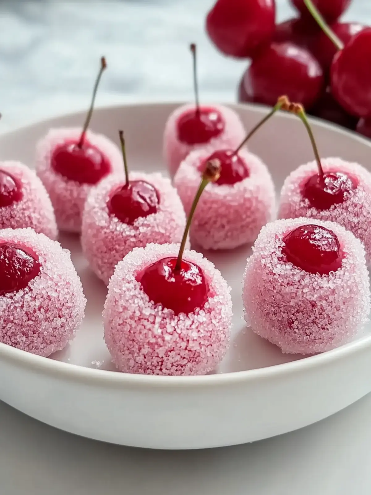Cherry Sugar Bites: Irresistibly Sweet No-Bake Treats 4 Cherry Sugar Bites