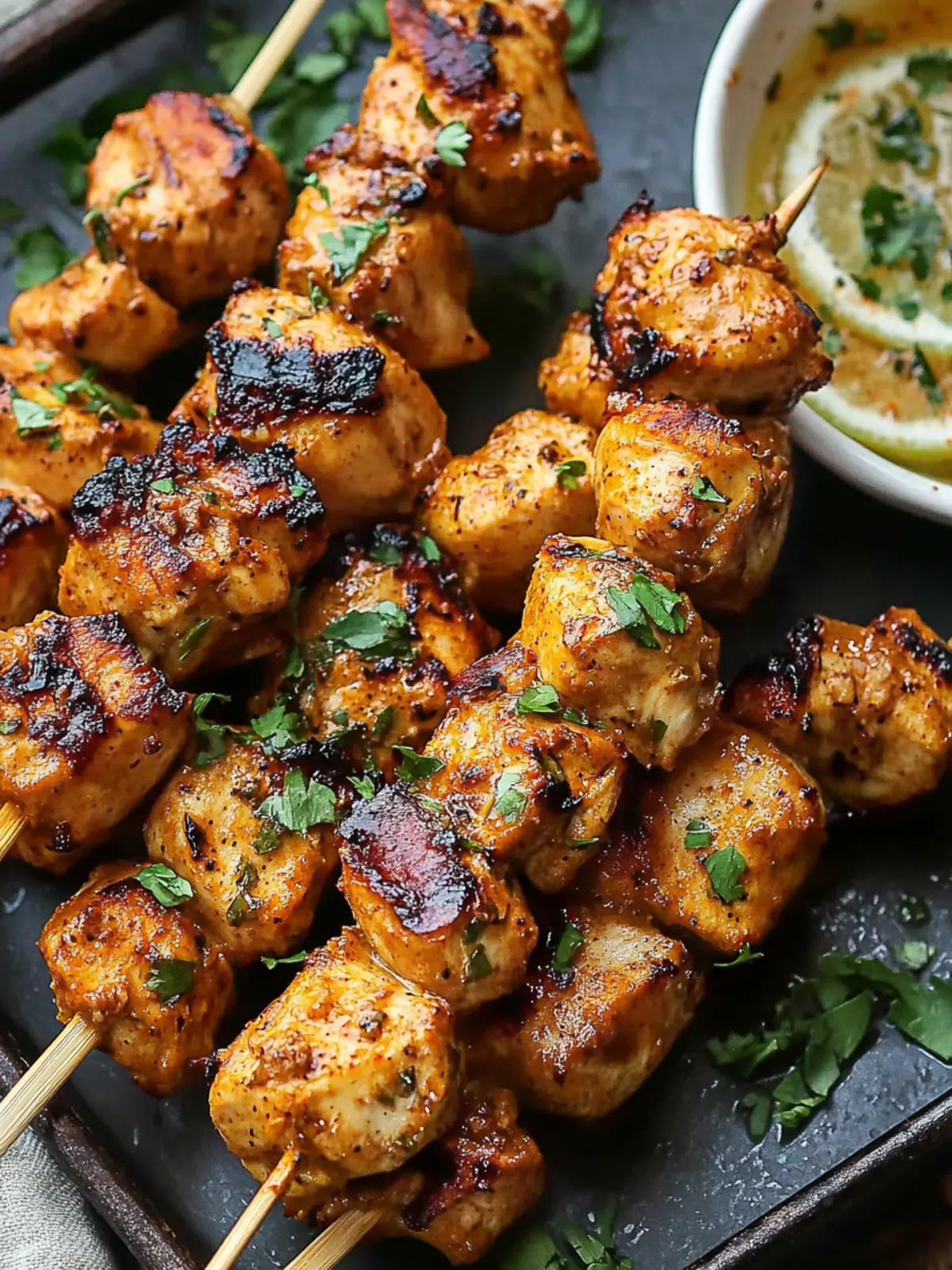 Cowboy Butter Chicken Skewers