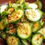 Fresh and Zesty Spicy Korean Cucumber Salad (Oi Muchim) Recipe 4 Spicy Korean Cucumber Salad (Oi Muchim)