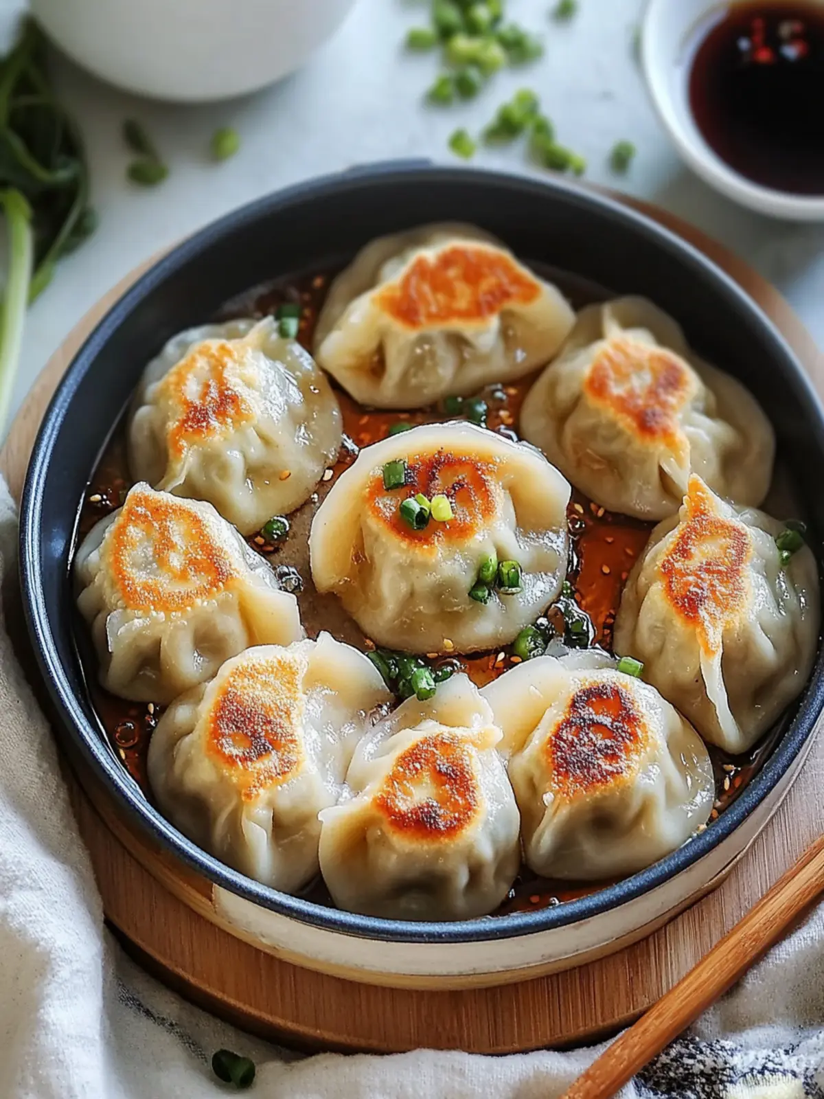 One Pan Dumplings in Coconut Curry for Family Bliss 4 One Pan Dumplings