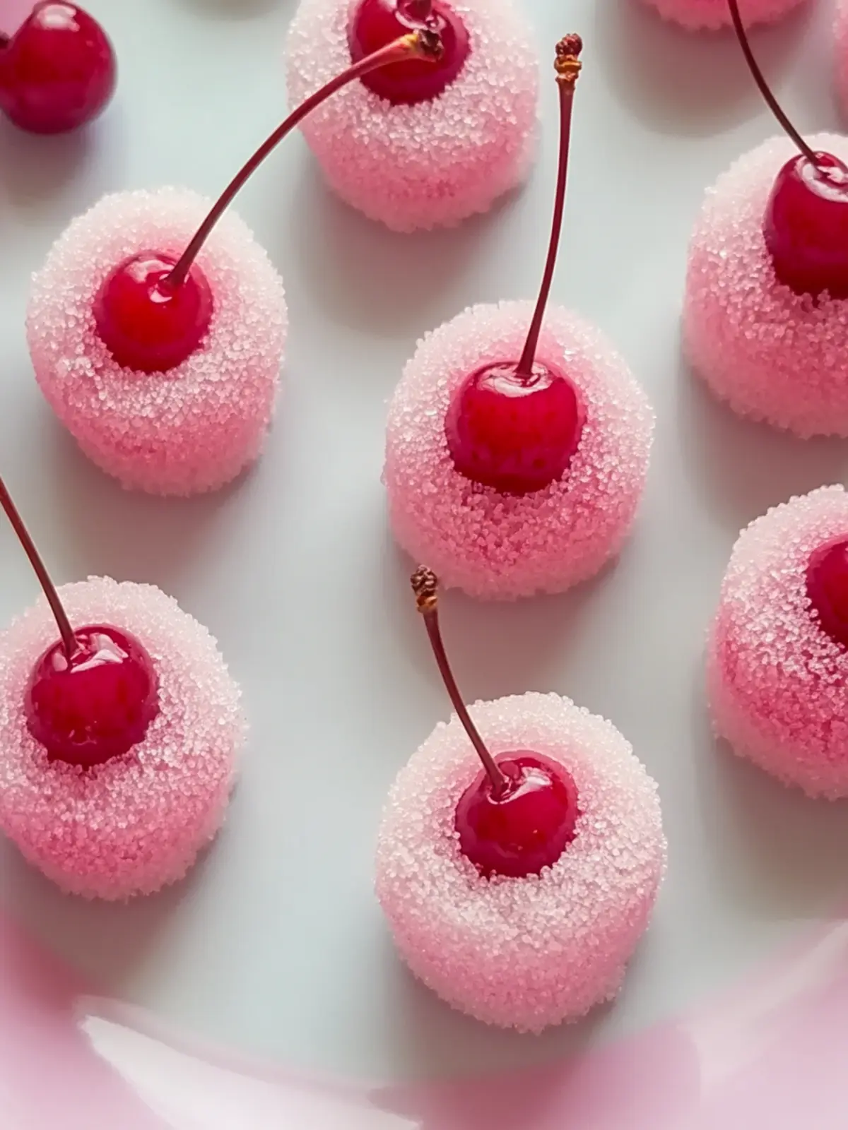 Cherry Sugar Bites: Irresistibly Sweet No-Bake Treats 2 Cherry Sugar Bites