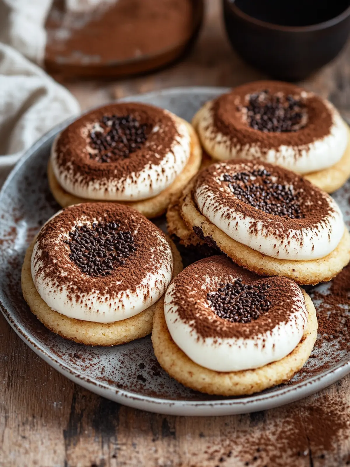 Tiramisu Cookies: Indulge in Rich Coffee-Flavored Bliss 3 Tiramisu Cookies