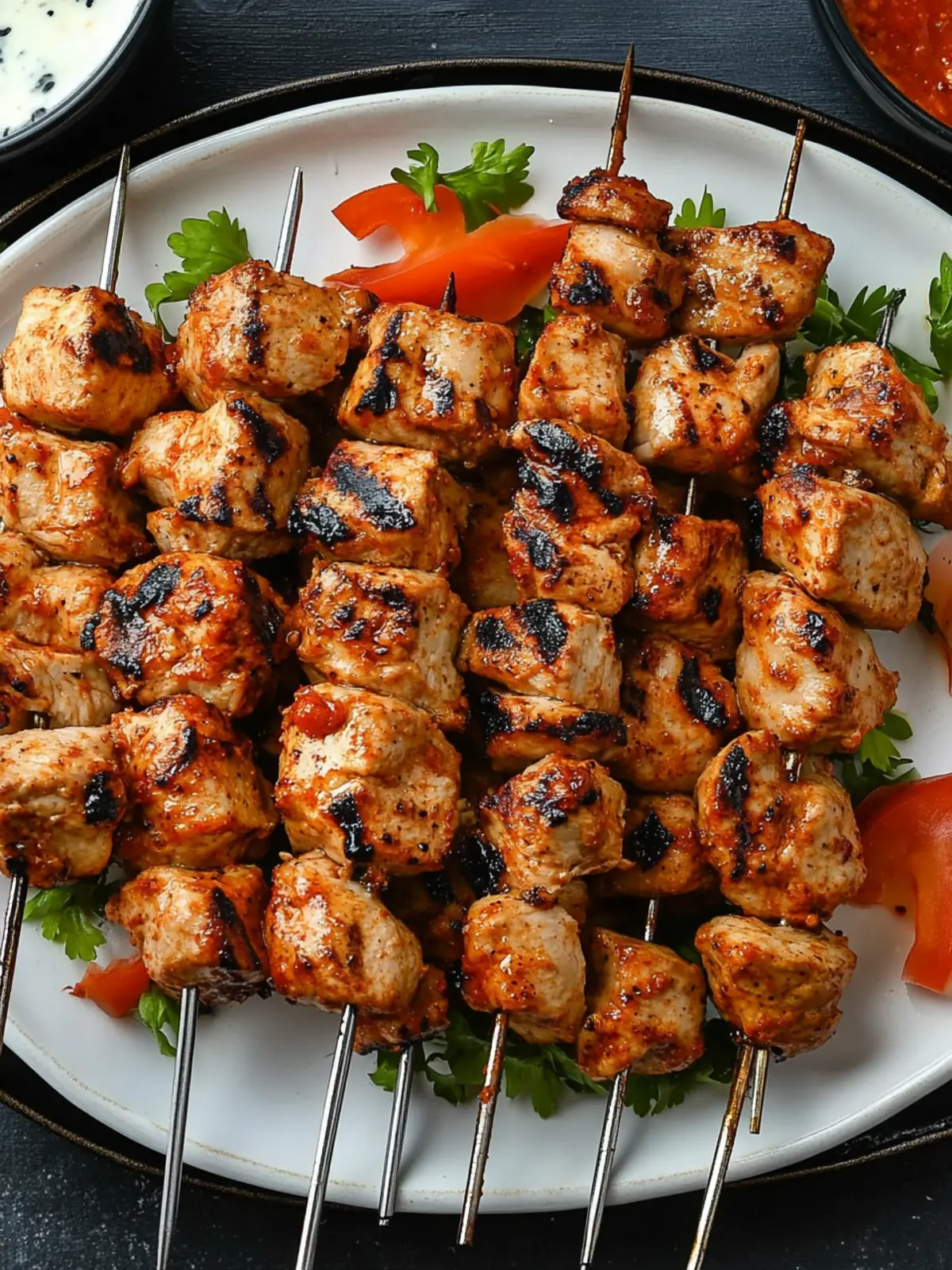 Mouthwatering Shish Tawook: Easy Lebanese Chicken Skewers 3 Shish Tawook