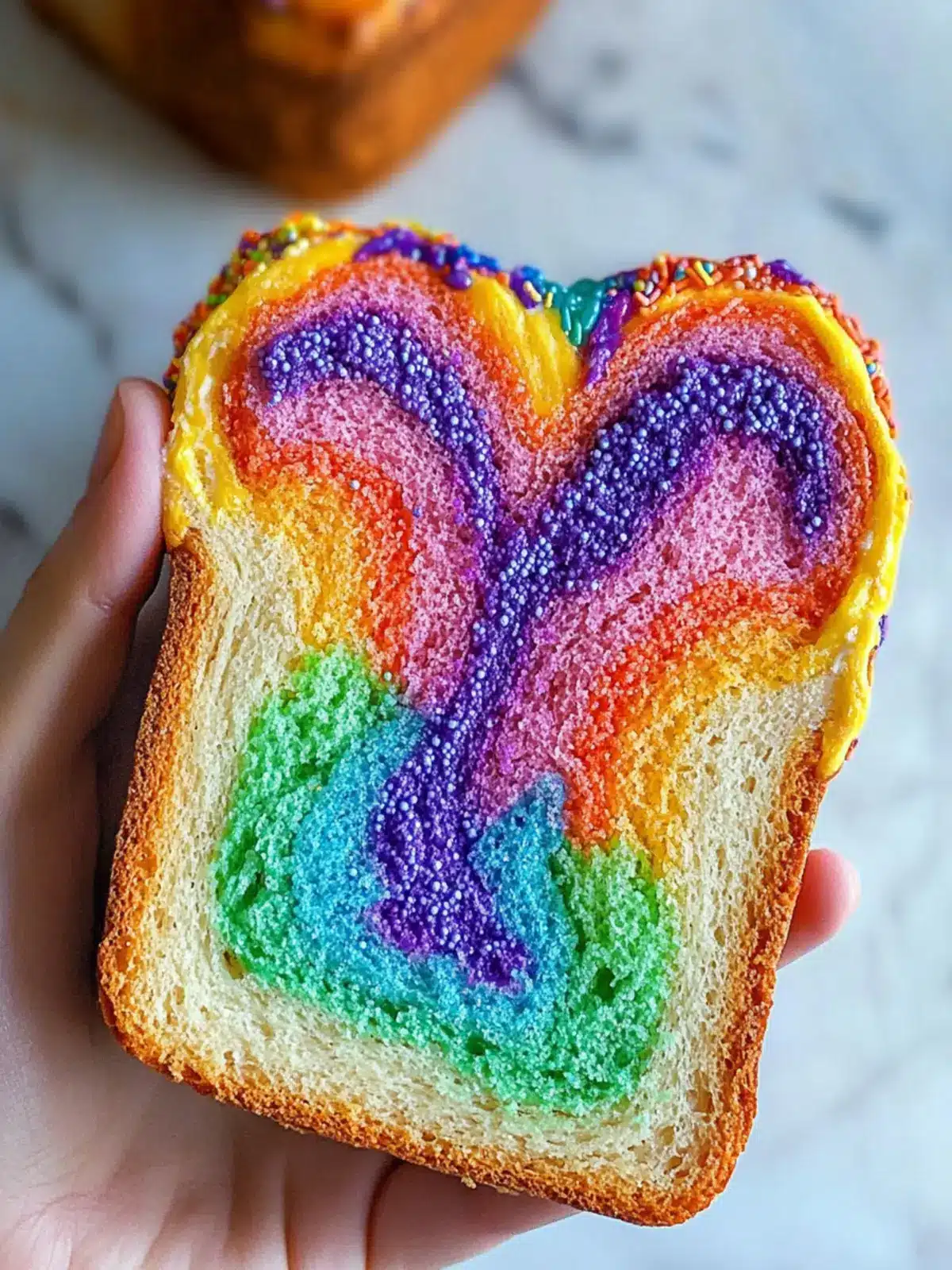 Colorful Rainbow Bread: A Fun, Flavorful Twist for Your Table 5 Rainbow Bread